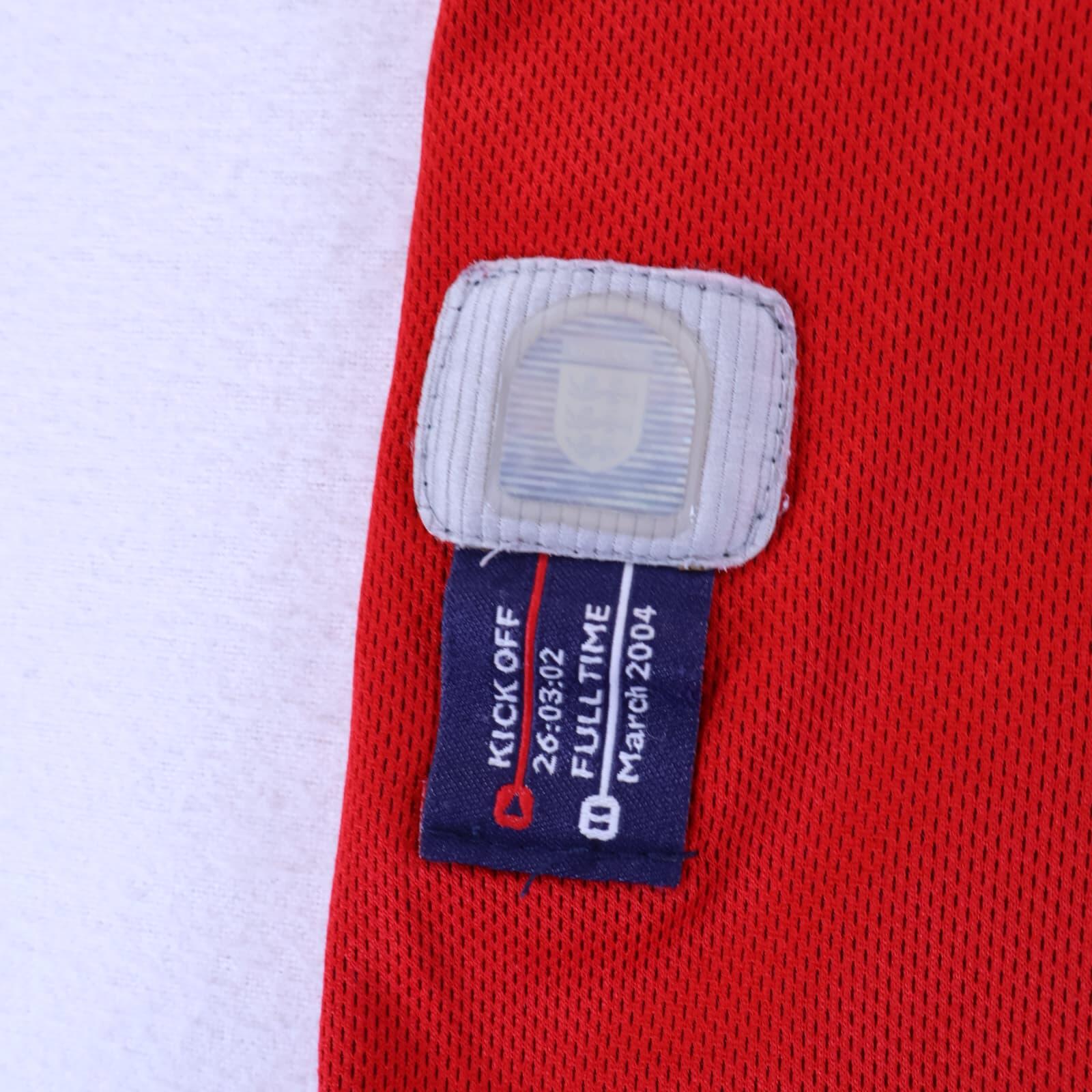 England Heskey #11 2002/04 Away Shirt - Reversible - 2XL