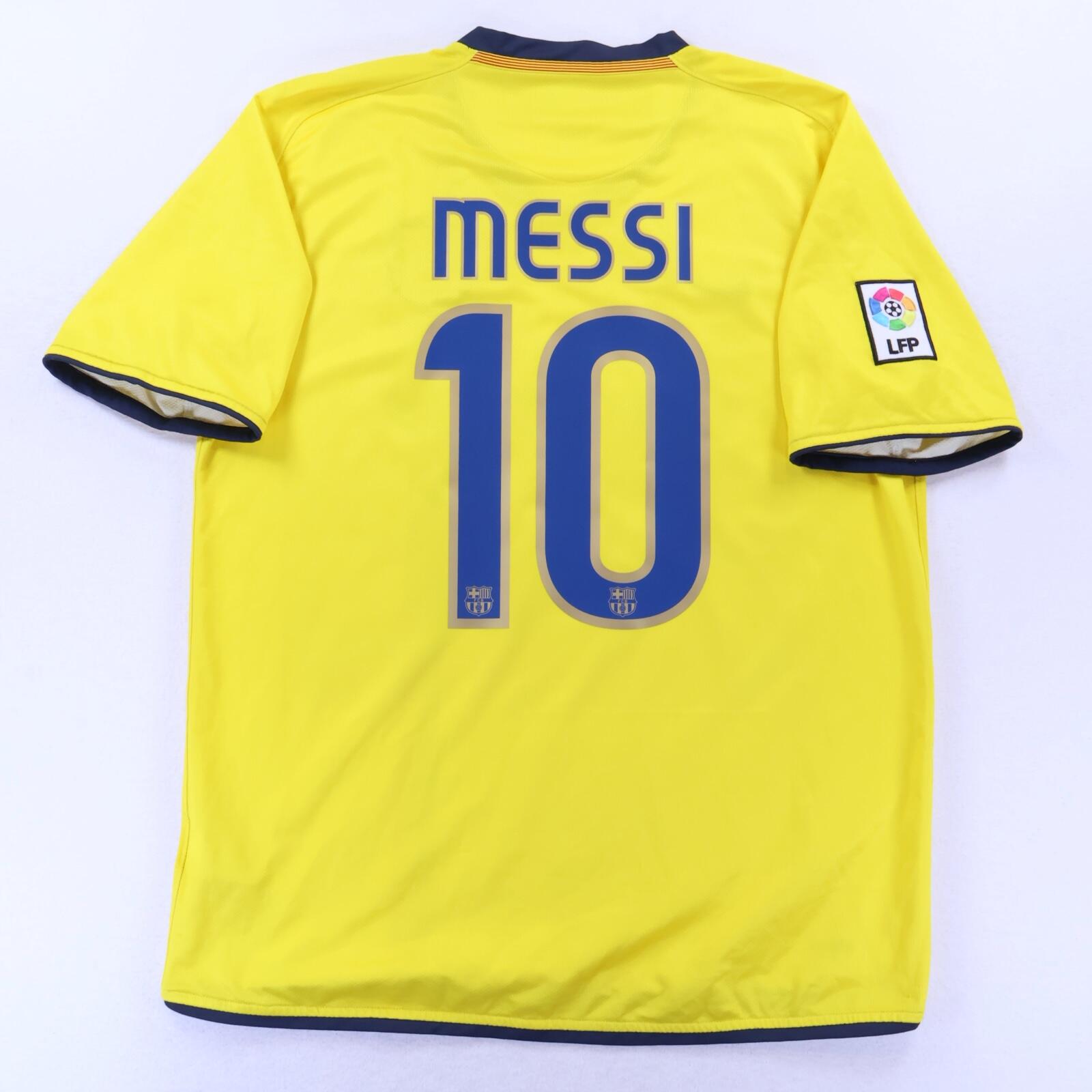 Barcelona Messi #10 2008/09 Away Shirt - L