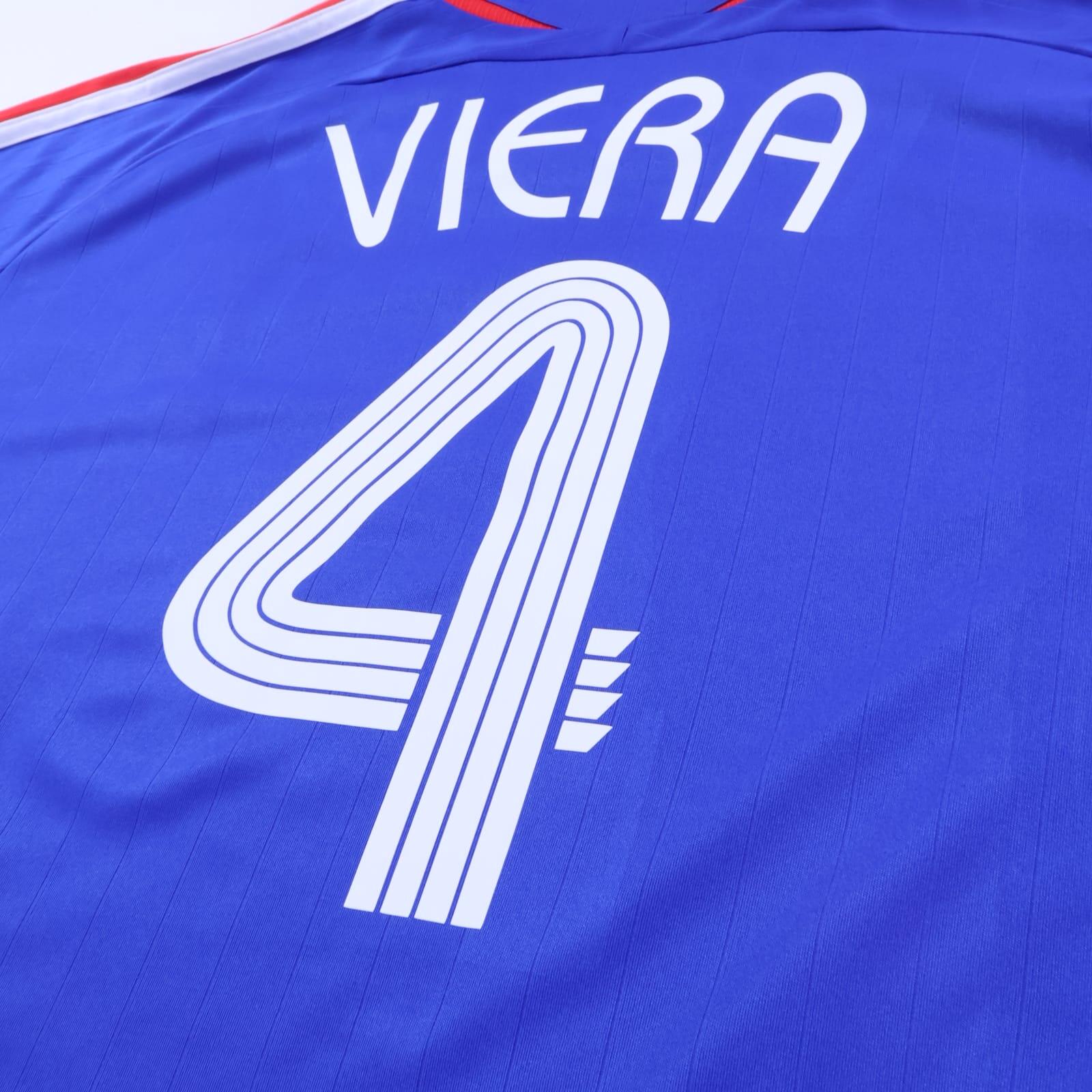 France Viera #4 2006/07 Home Shirt - XL