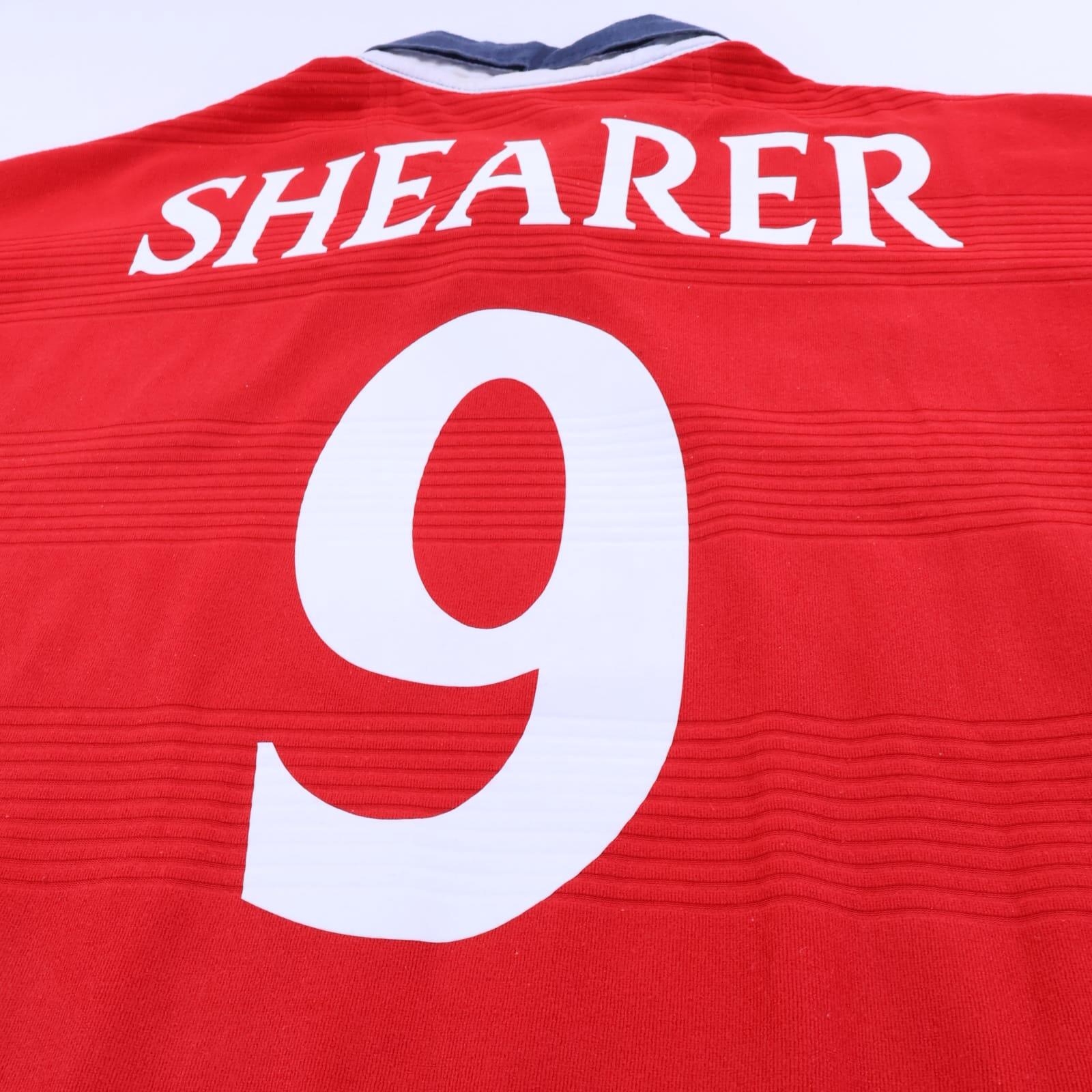 England Shearer #9 1999/01 Away Shirt - XL