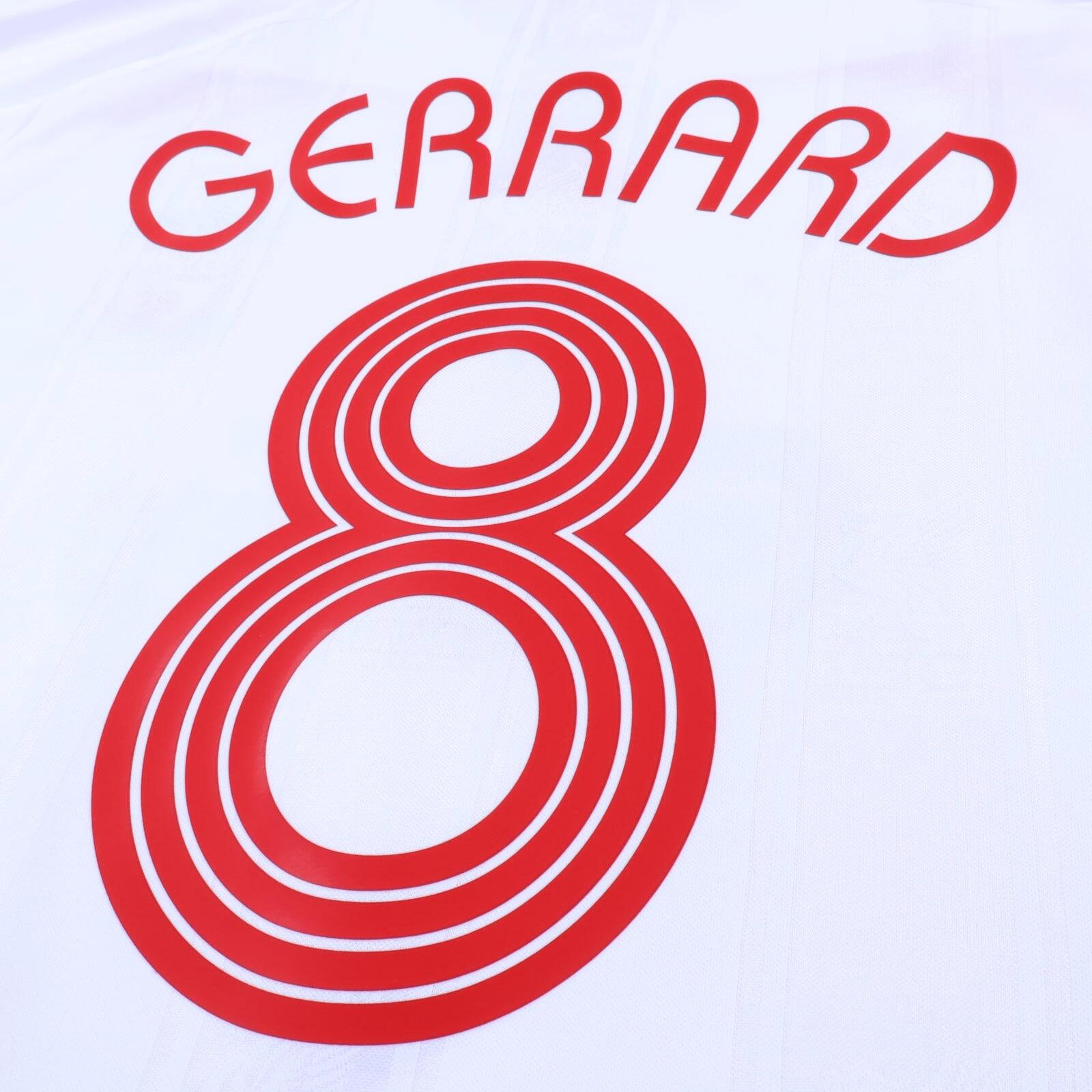 *NWT* Liverpool F.C Gerrard #8 2007/08 Away Shirt - L