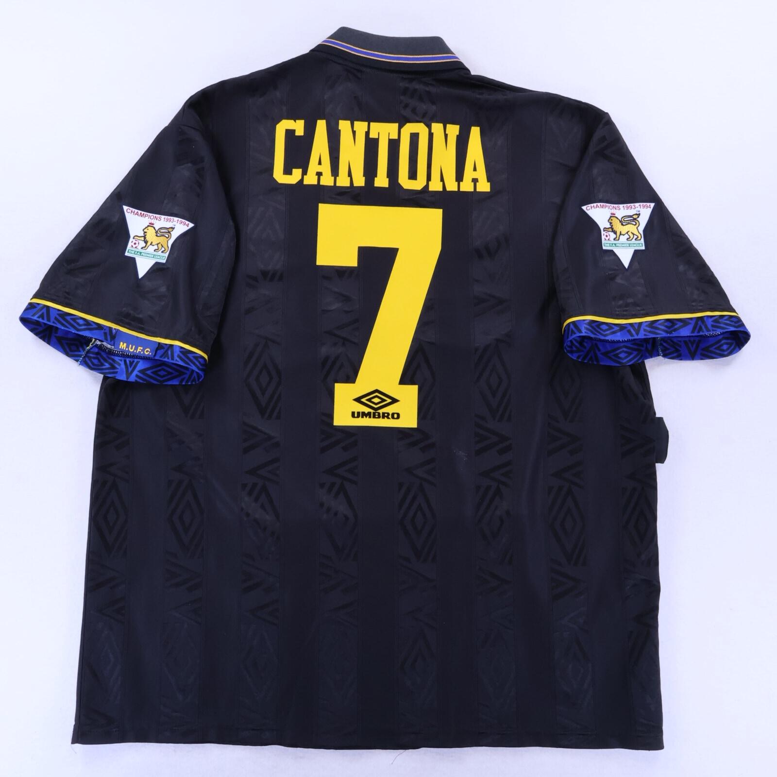 Manchester United Cantona #7 1993/95 Away Shirt - 2XL
