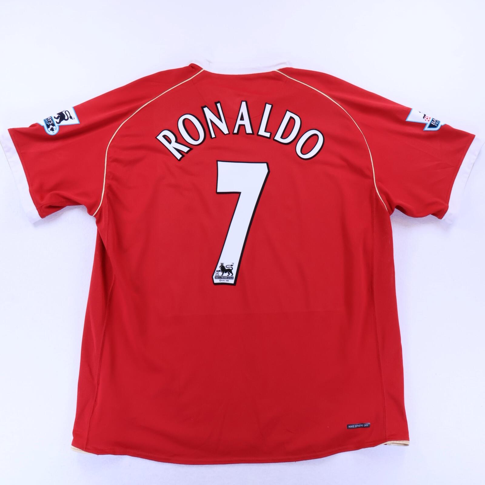 Manchester United Ronaldo #7 2006/07 Home Shirt - 2XL