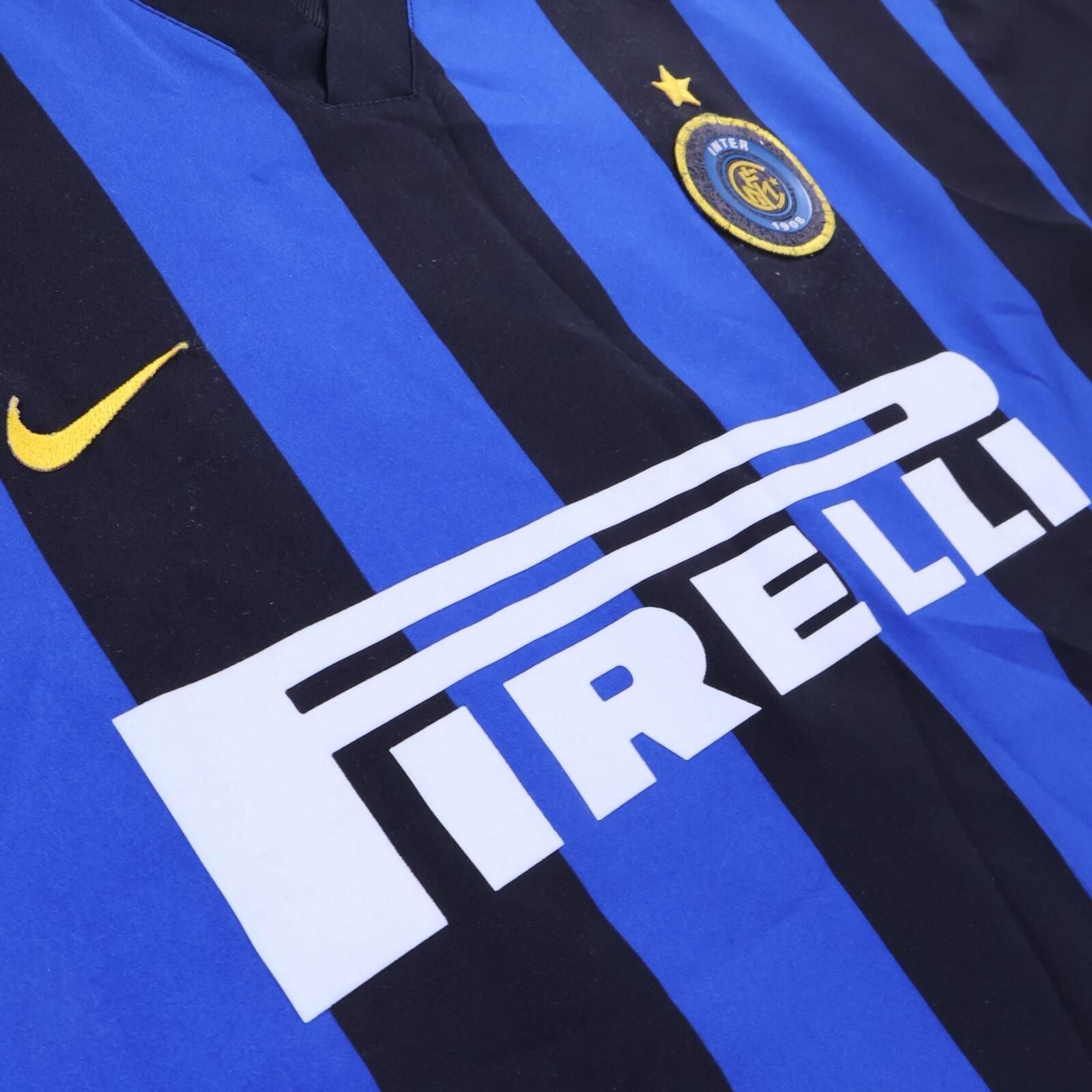 Inter Milan Vieri #32 2002/03 Home Shirt - L