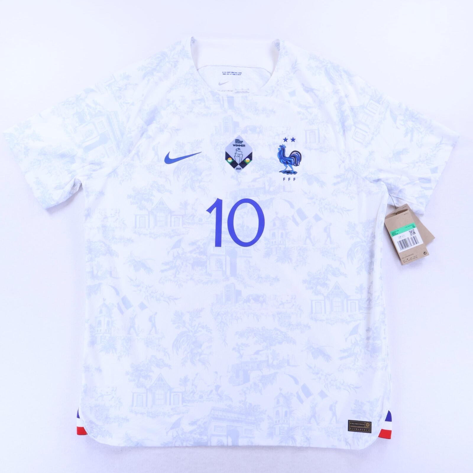 *NWT* France Mbappé #10 2022/23 Away Shirt - Player Issue - XL