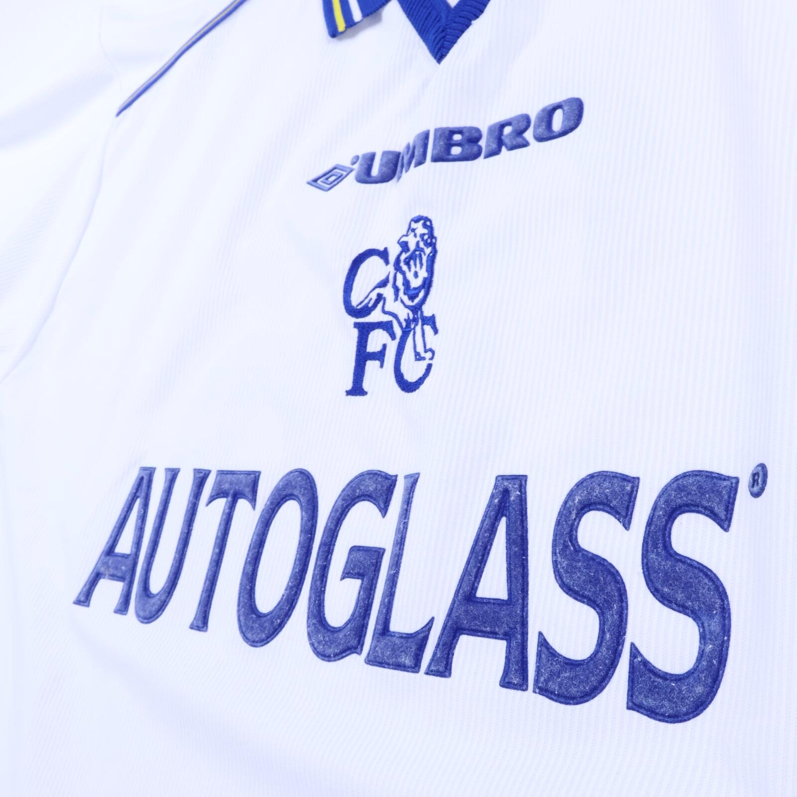 Chelsea Zola #25 1998/00 Away Shirt - M
