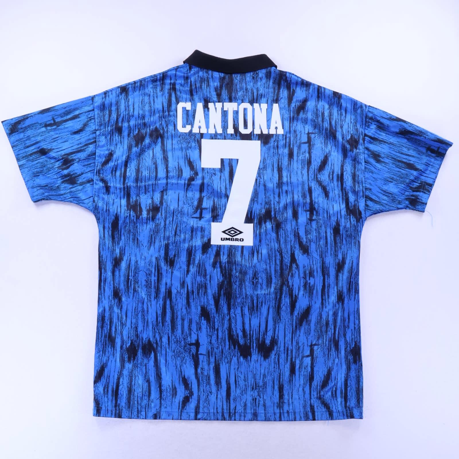 Manchester United Cantona #7 1992/93 Away Shirt - XL