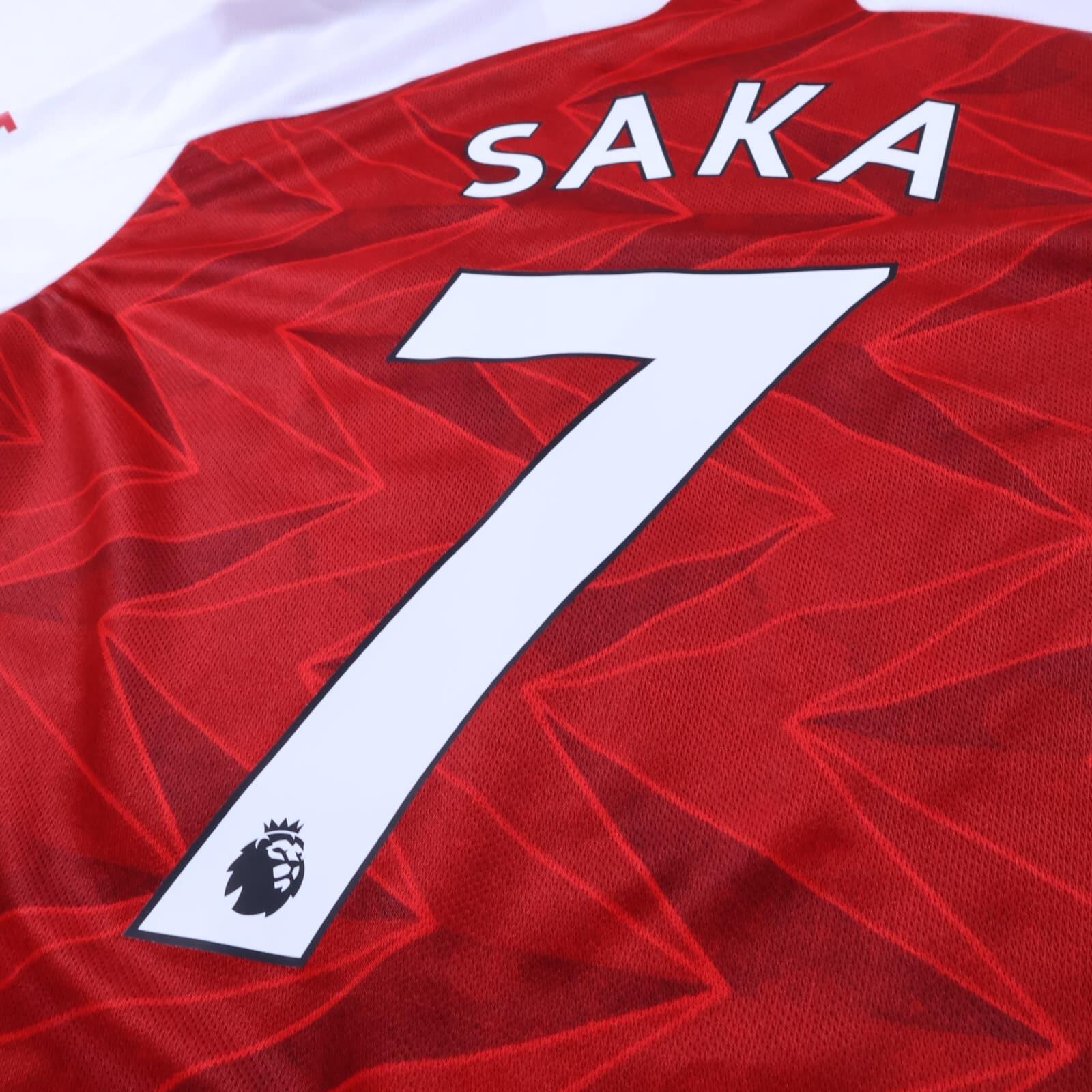Arsenal Saka #7 2020/21 Home Shirt - L