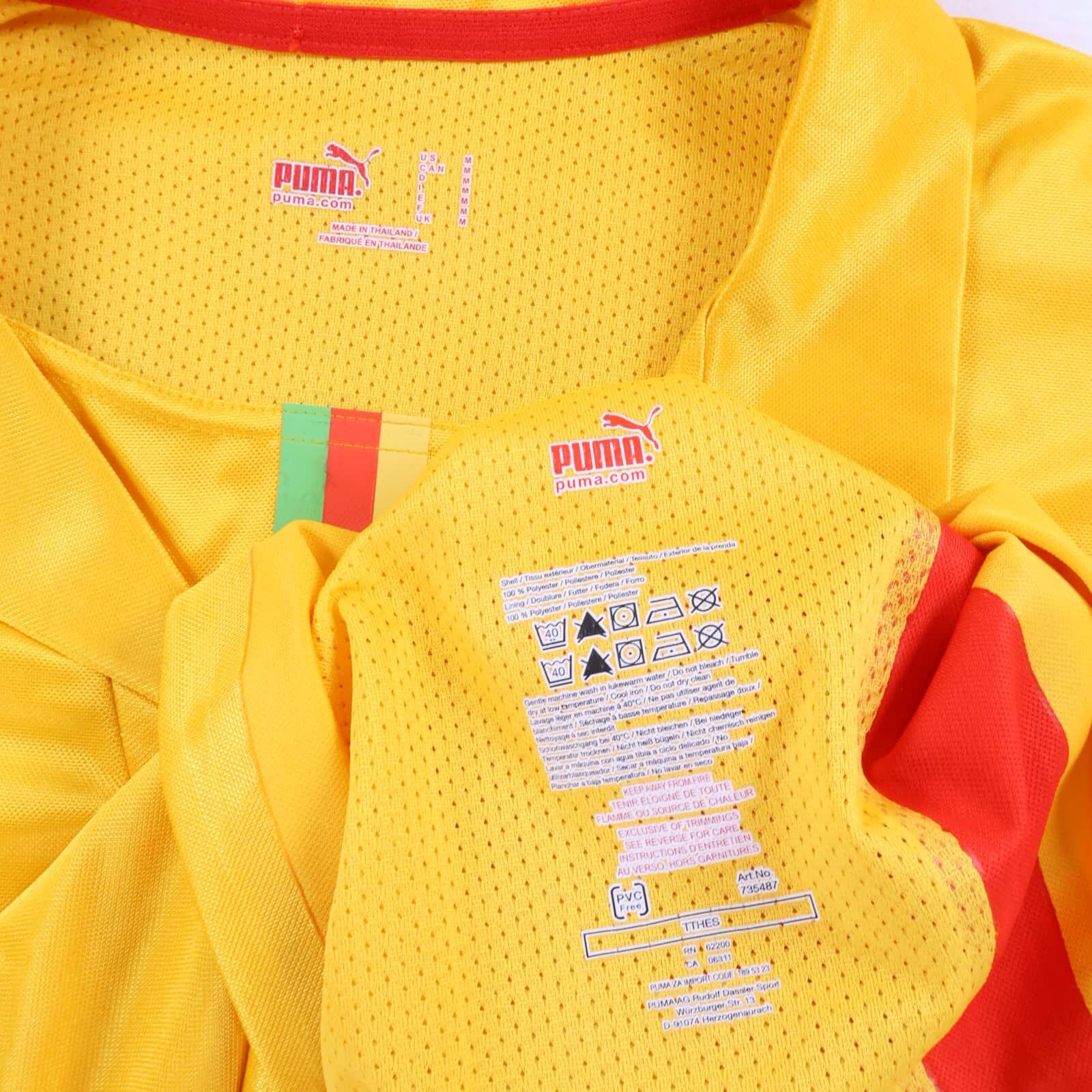 Cameroon Eto'O #9 2008/09 Away Shirt - Long Sleeve - M