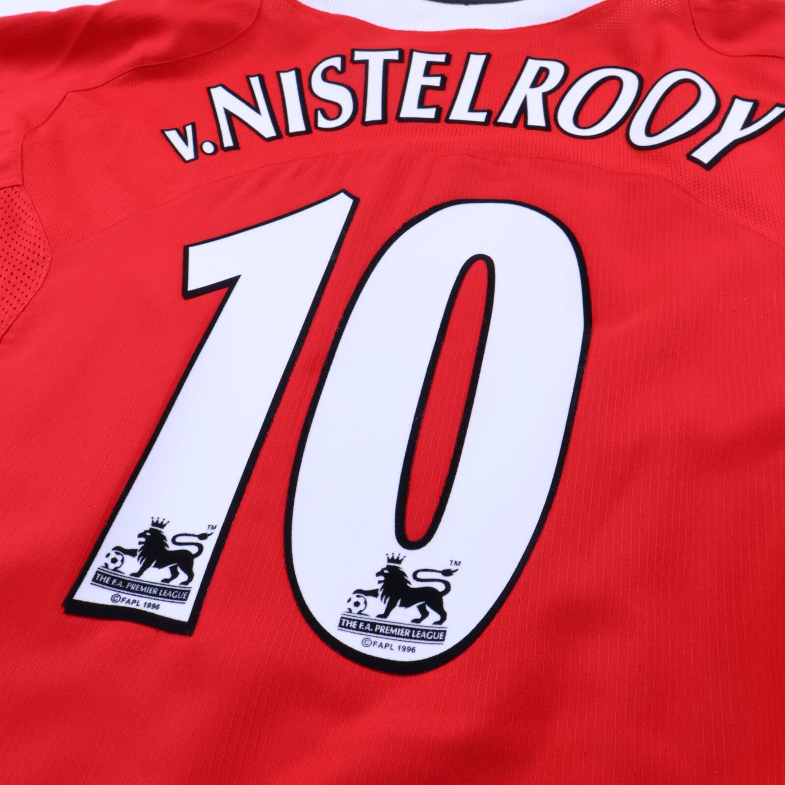 Manchester United V. Nistelrooy #10 2004/06 Home Shirt - 2XL