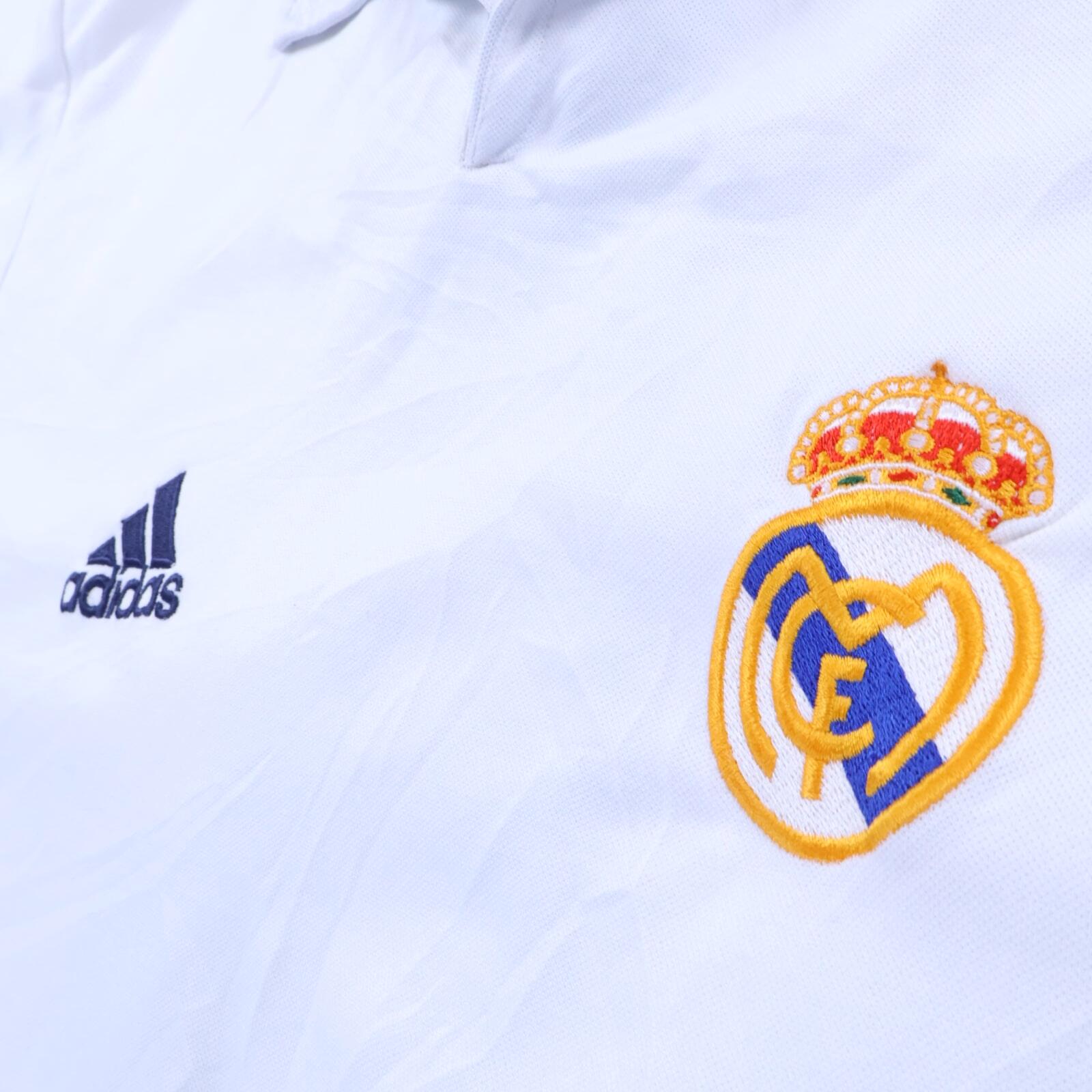 Real Madrid Zidane #5 2001/02 Home Shirt - Centenary - M