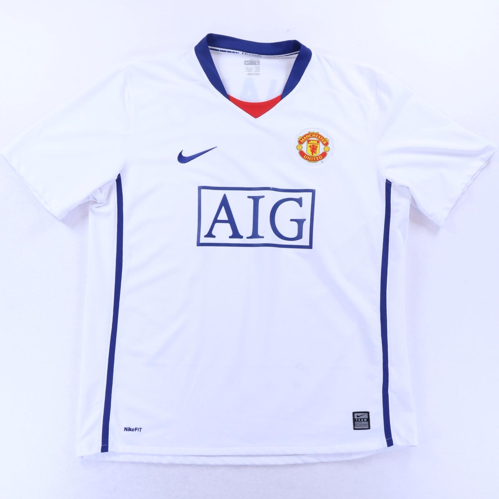 Manchester United Ronaldo #7 2008/10 Away Shirt - L