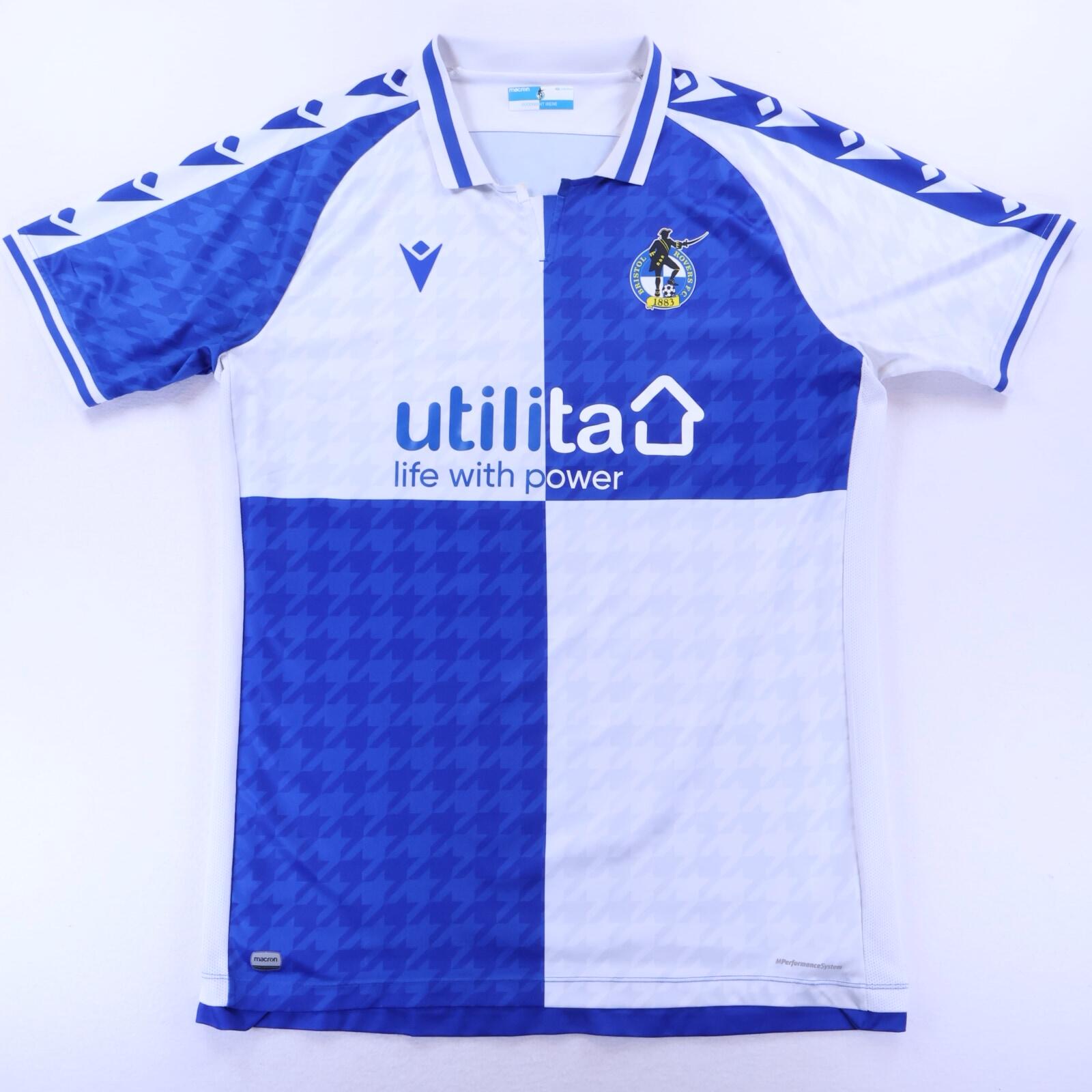 Bristol Rovers 2020/21 Home Shirt - 4XL