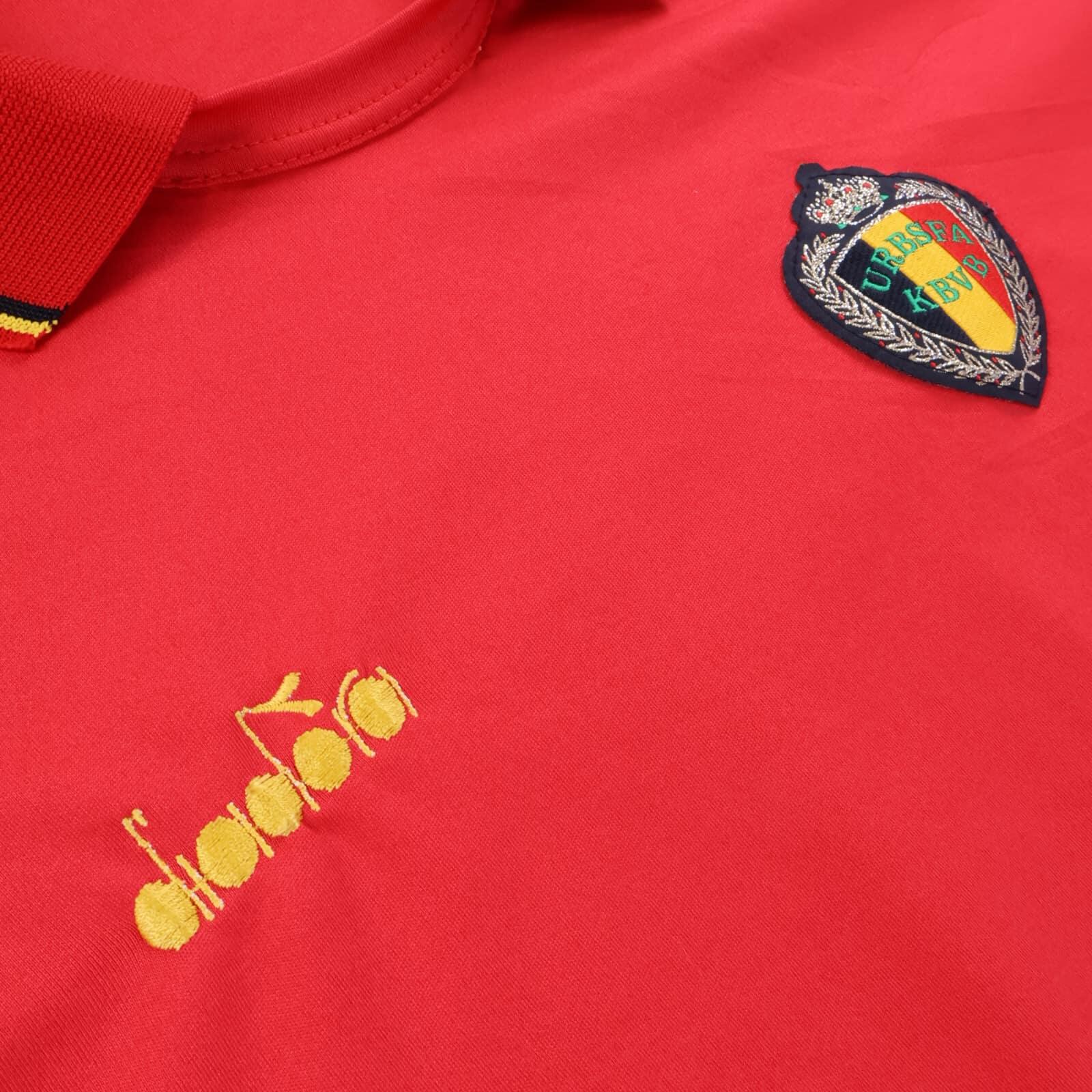 Belgium 1992/94 Home Shirt - Long Sleeve - XL