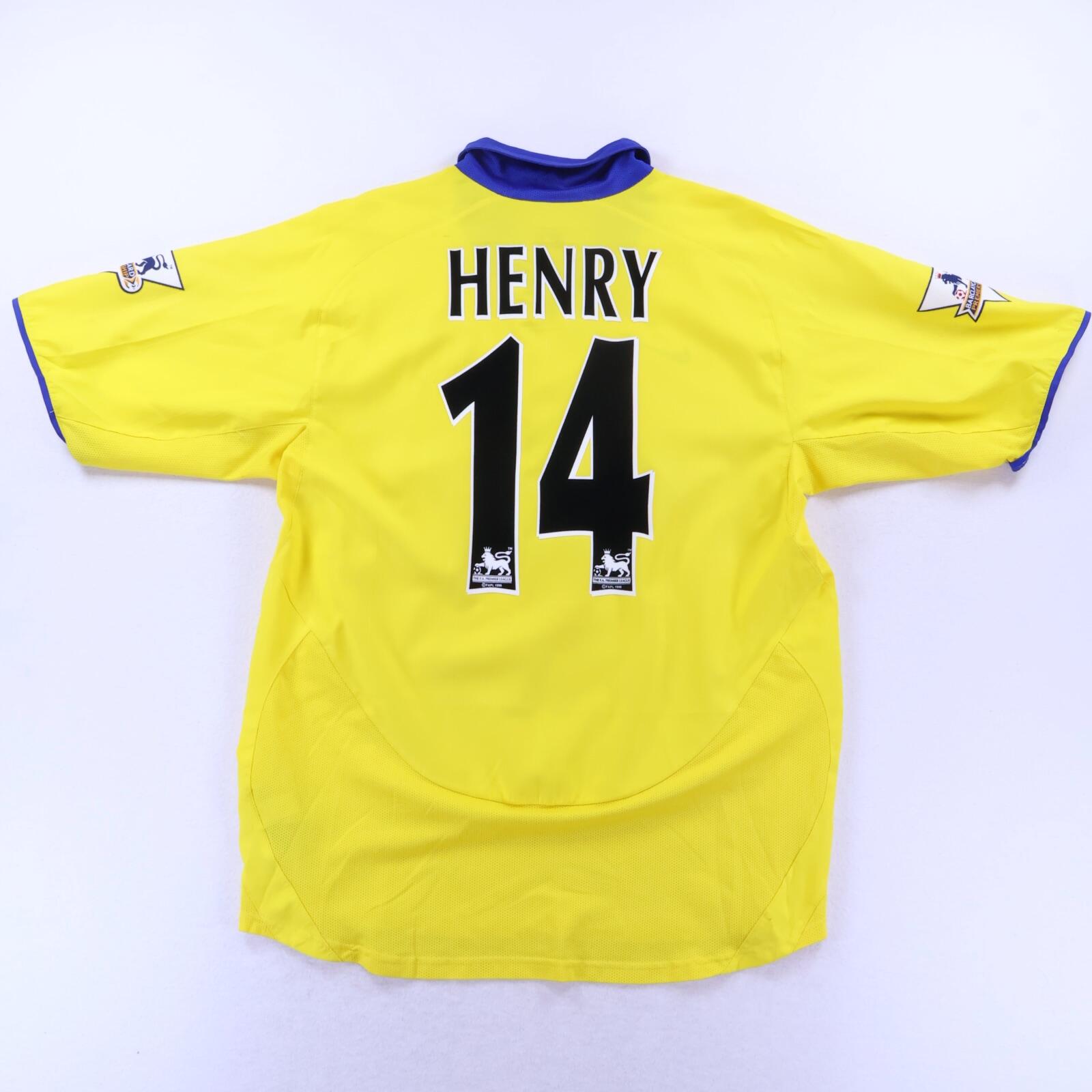 Arsenal Henry #14 2003/04 Away Shirt - L