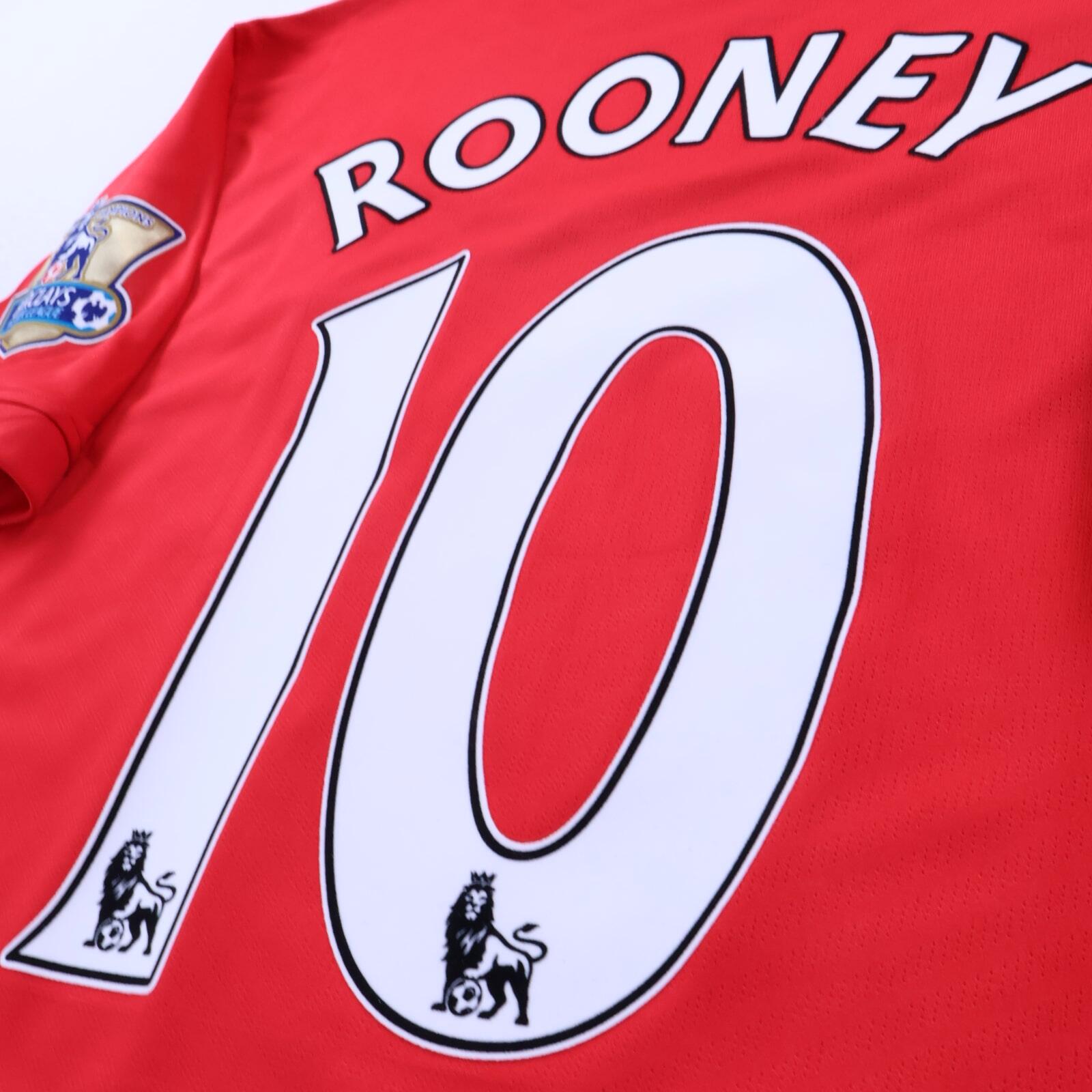 *NWT* Manchester United Rooney #10 2009/10 Home Shirt - M