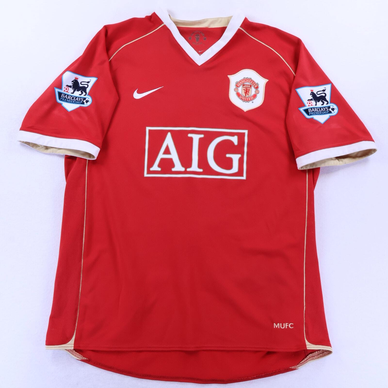 Manchester United Ronaldo #7 2006/07 Home Shirt - L