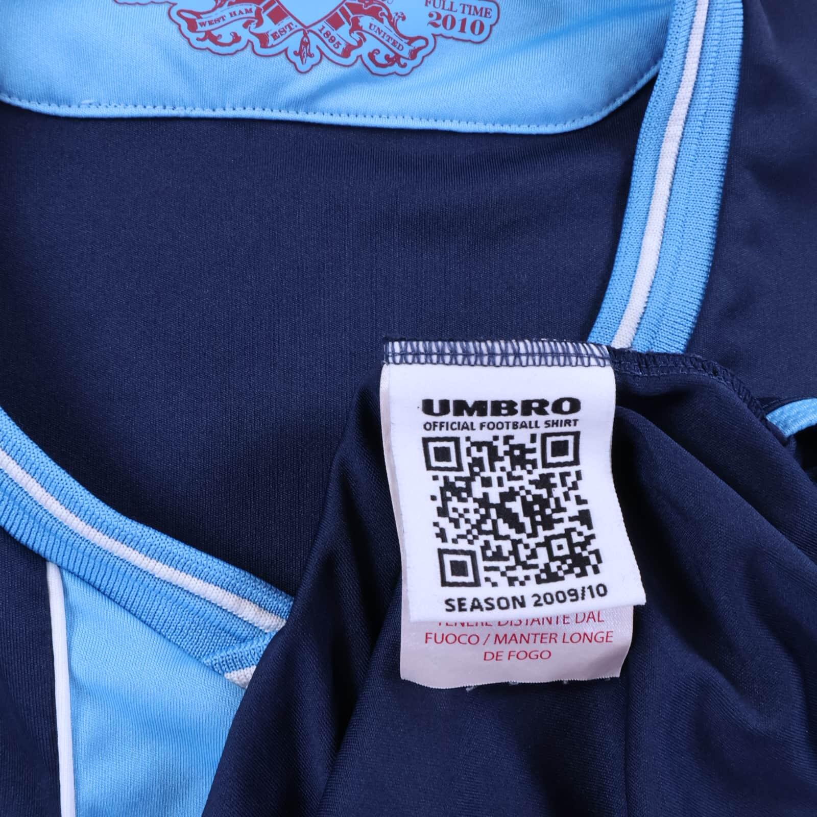 West Ham United 2009/10 Away Shirt - Long Sleeve - 3XL
