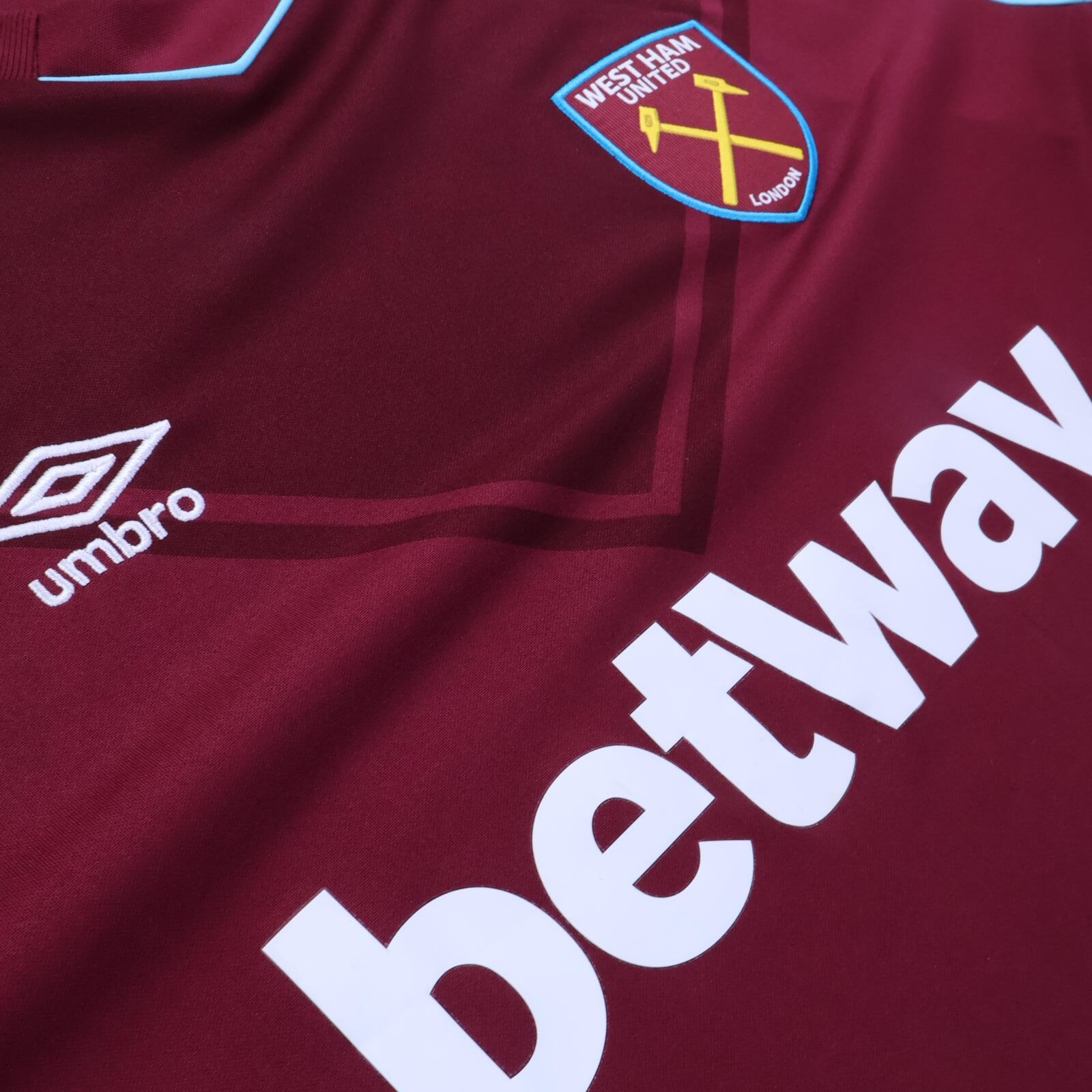 West Ham United 2017/18 Home Shirt - Long Sleeve - 3XL