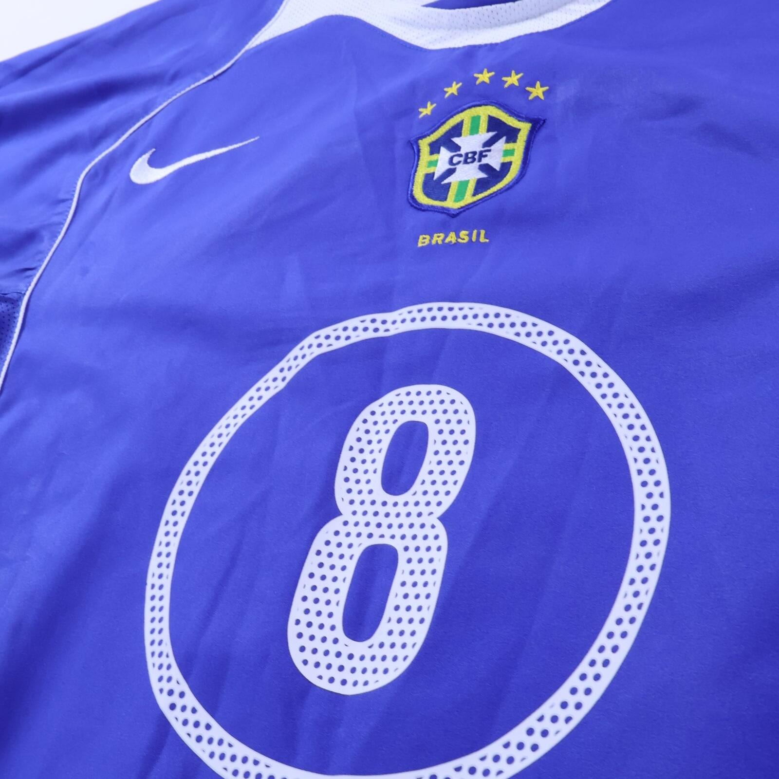 *MINT* Brazil Kaka #8 2004/06 Away Shirt - M