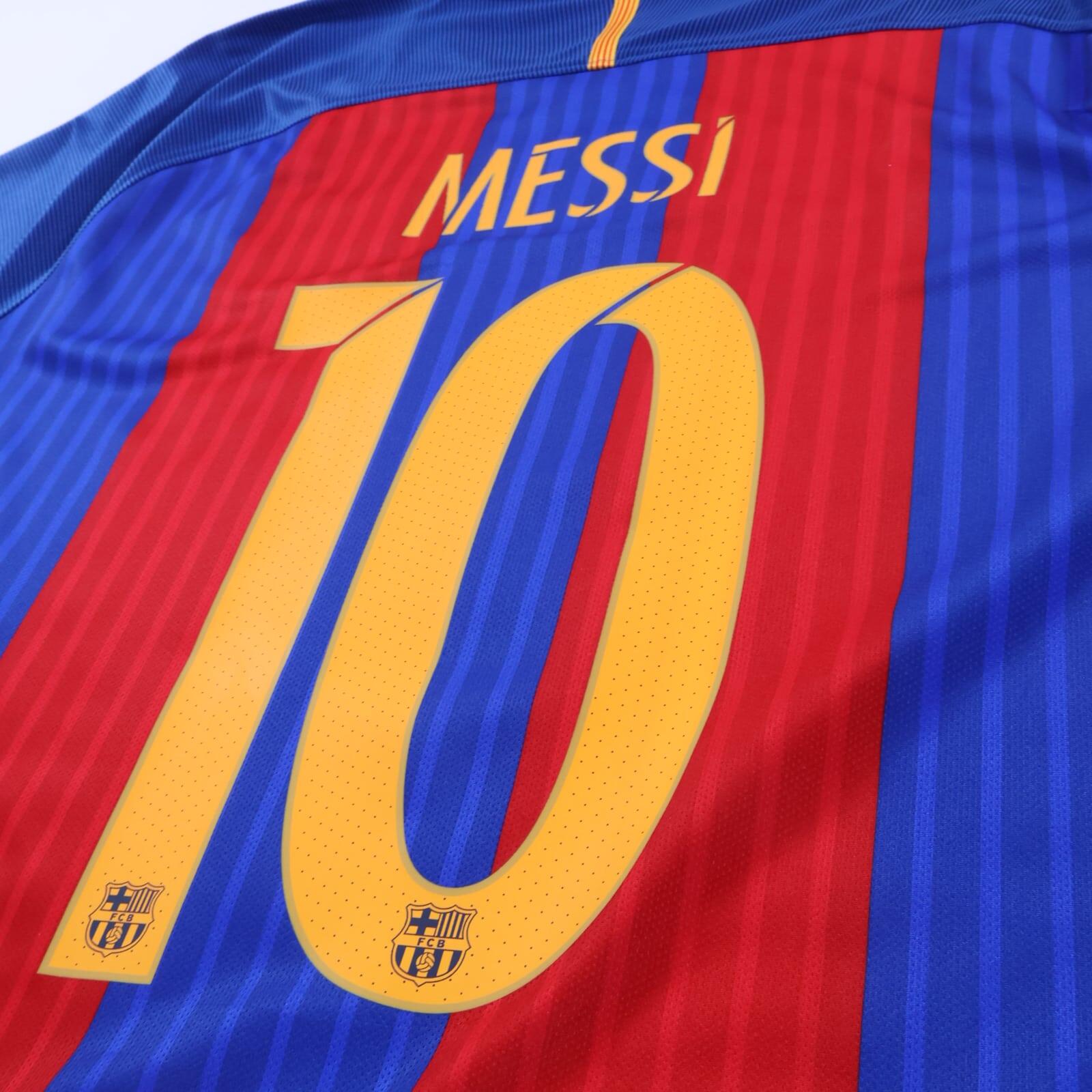Barcelona Messi #10 2016/17 Home Shirt - L