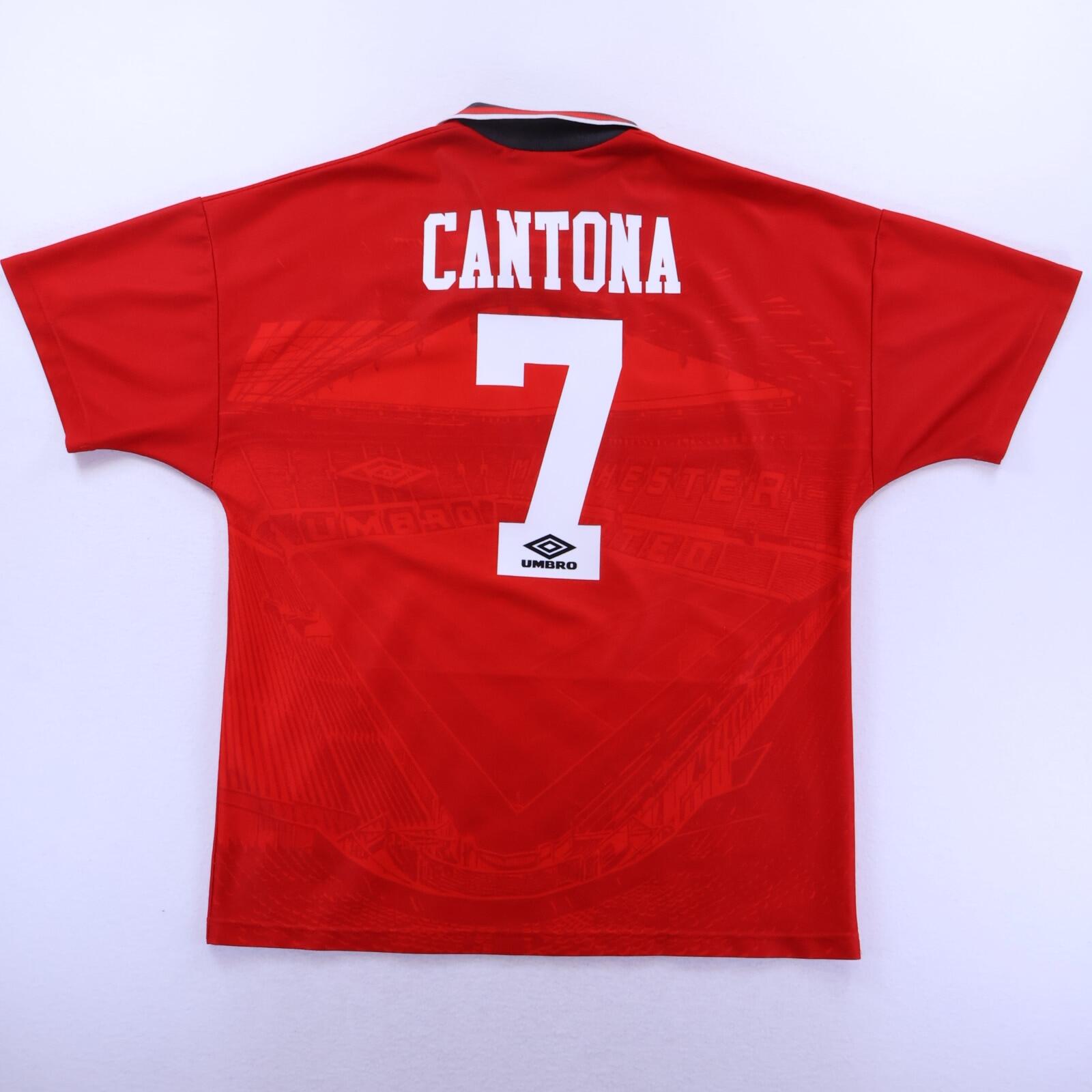 Manchester United Cantona #7 1994/95 Home Shirt - XL
