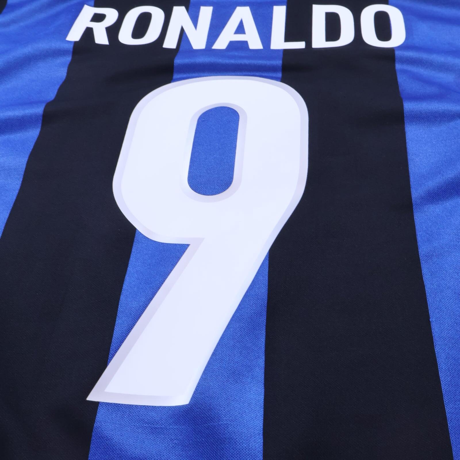 Inter Milan Ronaldo #9 1999/00 Home Shirt - M