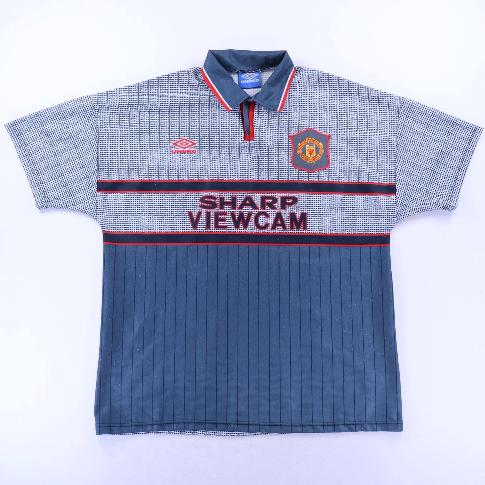 Manchester United Cantona #7 1995/96 Away Shirt - XL