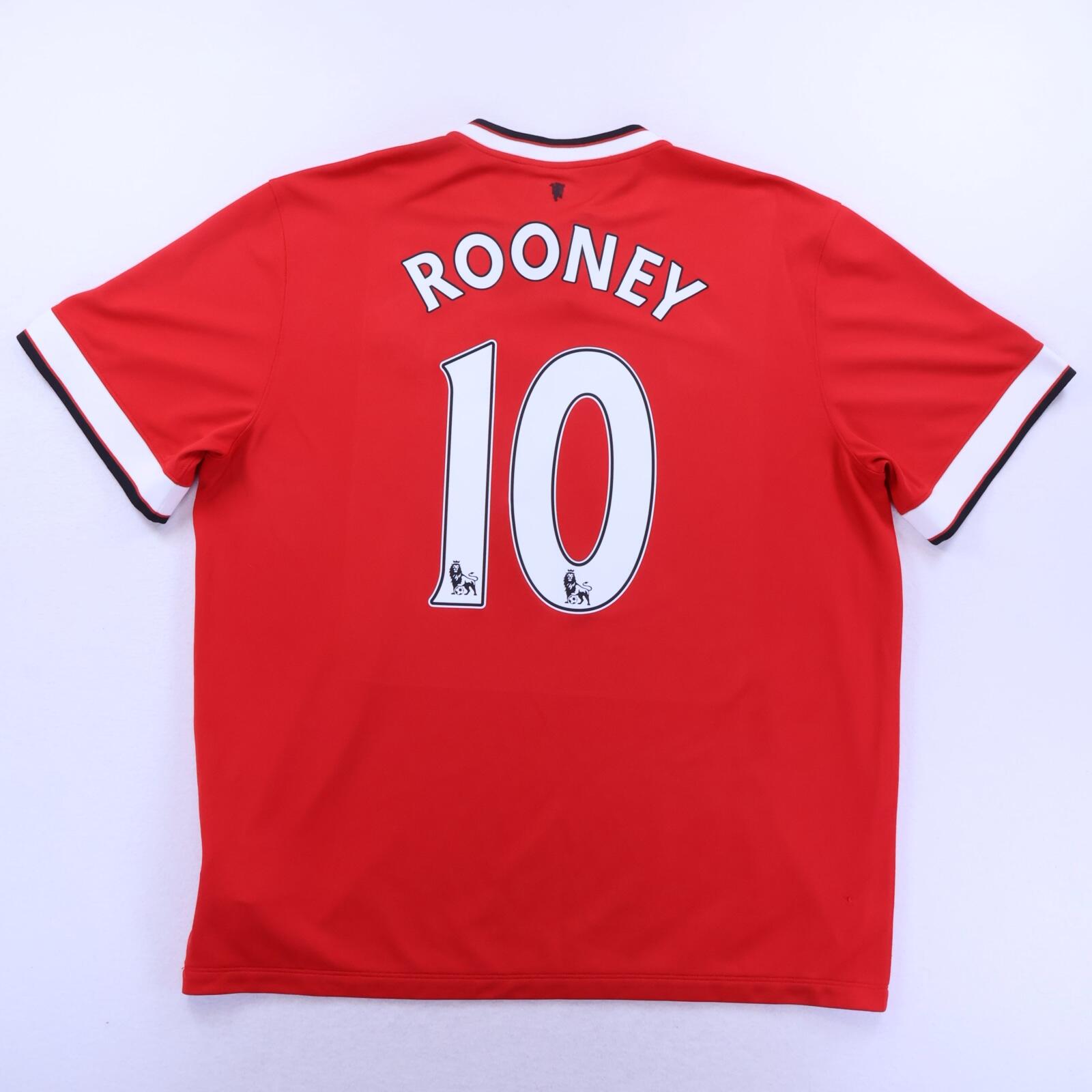 Manchester United Rooney #10 2014/15 Home Shirt - 2XL