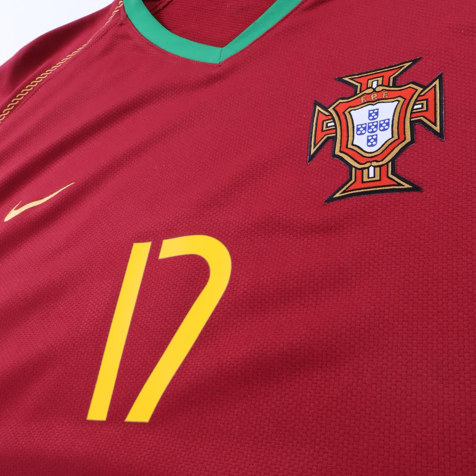 Portugal Ronaldo #17 2006/08 Home Shirt - XL