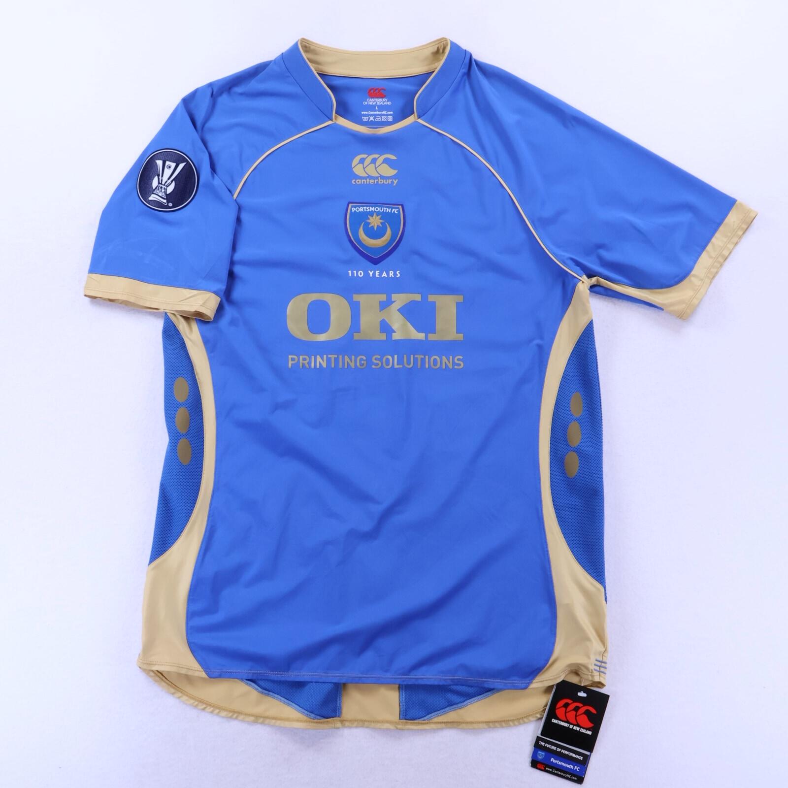 *NWT* Portsmouth F.C Diarra #6 2008/09 Home Shirt - L
