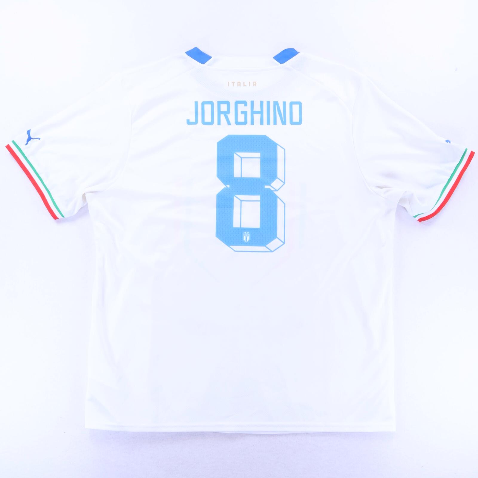 Italy Jorginho #8 2022/23 Away Shirt - 2XL