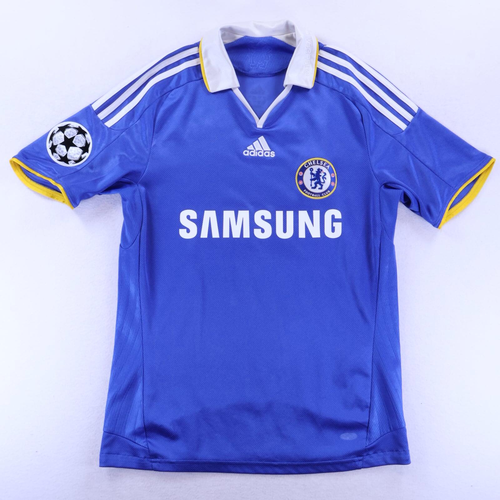 Chelsea Drogba #11 2008/09 Home Shirt - S