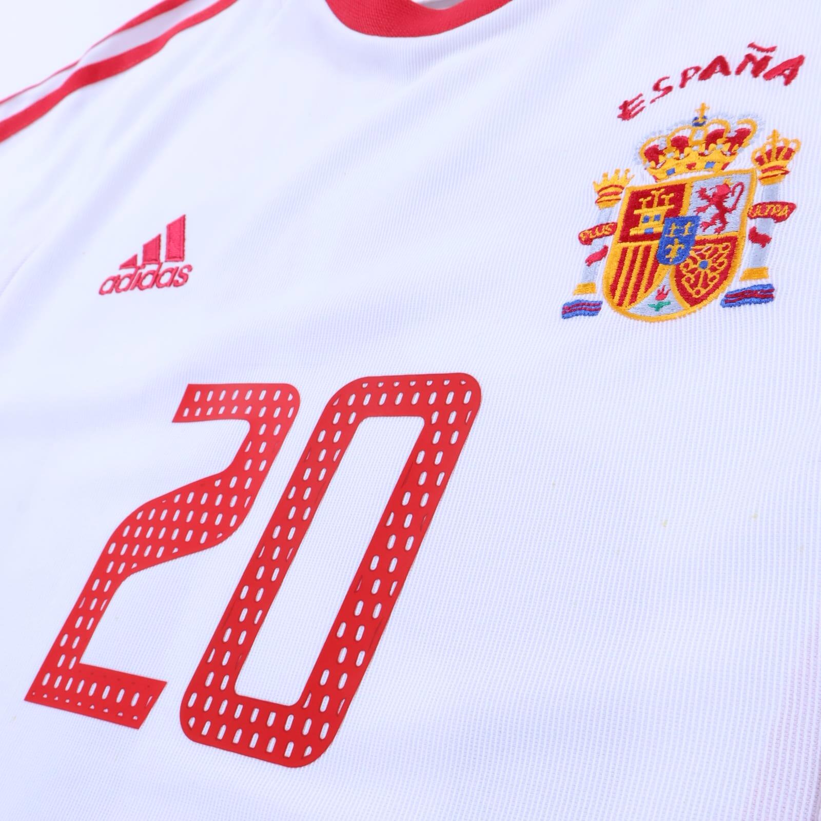 Spain Xavi #20 2002/04 Away Shirt - S