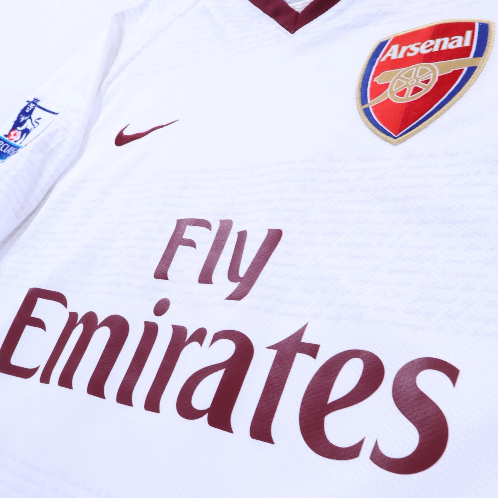 Arsenal V. Persie #11 2007/08 Away Shirt - M