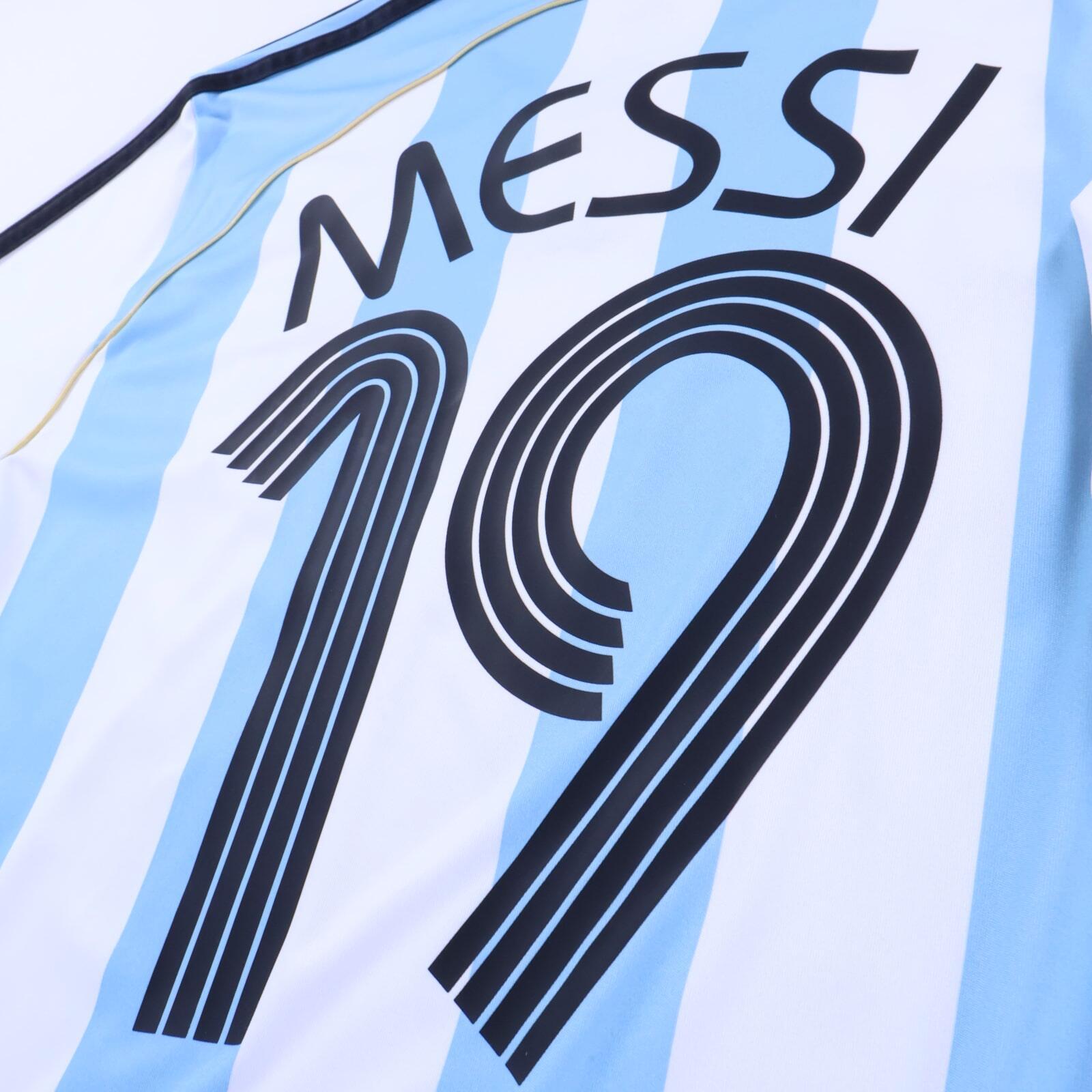 Argentina Messi #19 2006/07 Home Shirt - L