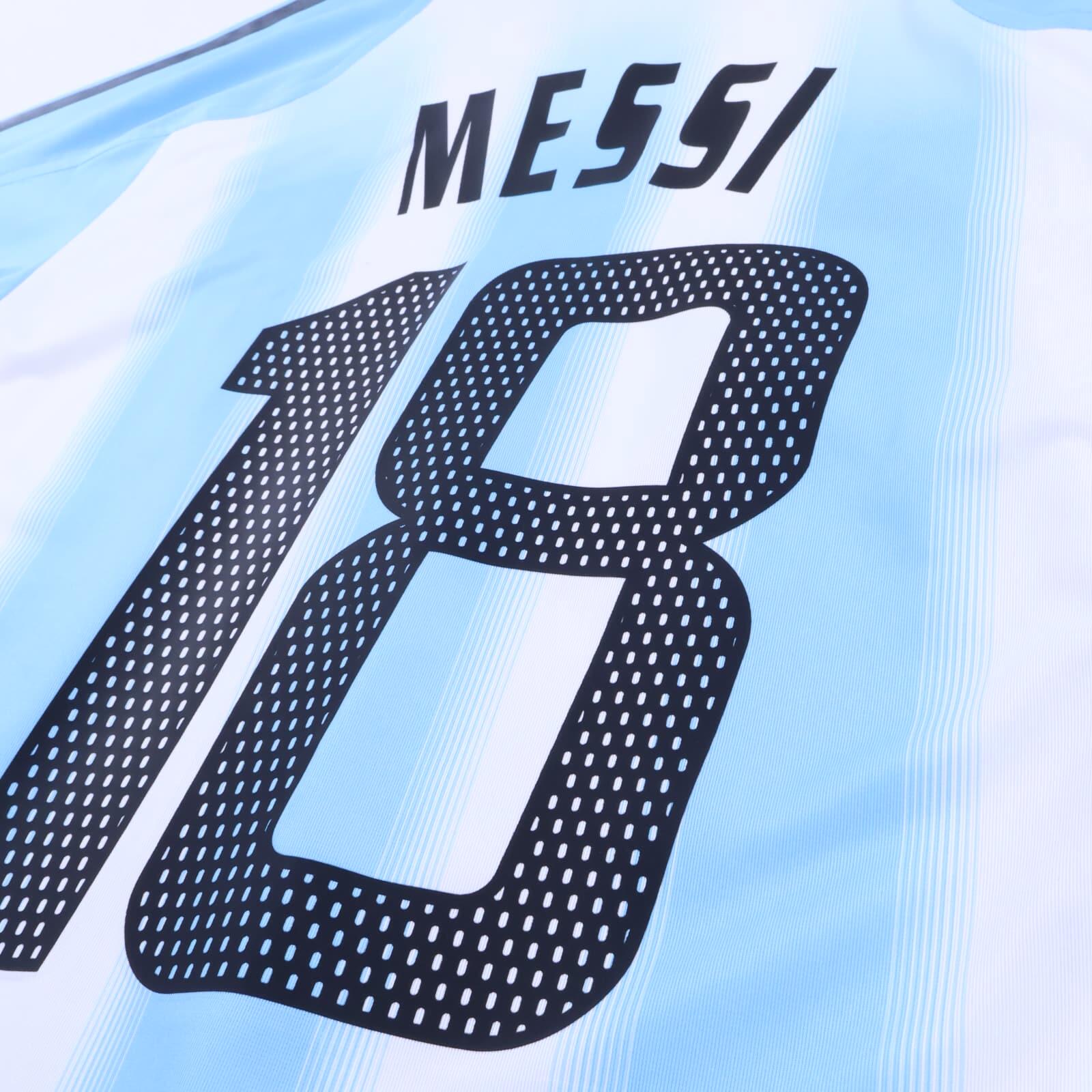 *MINT* Argentina Messi #18 2004/05 Home Shirt - M