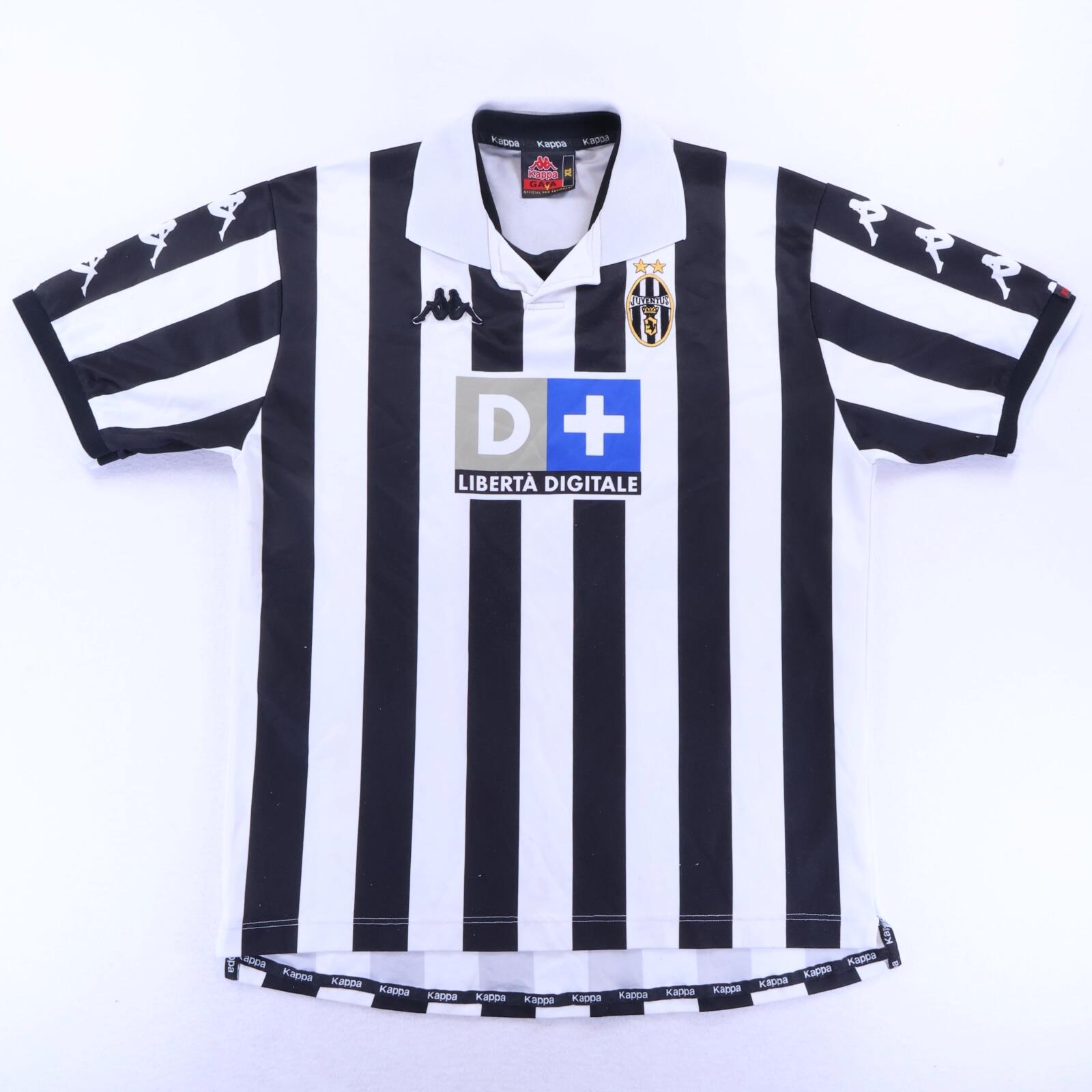Juventus Zidane #21 1998/99 Home Shirt - XL