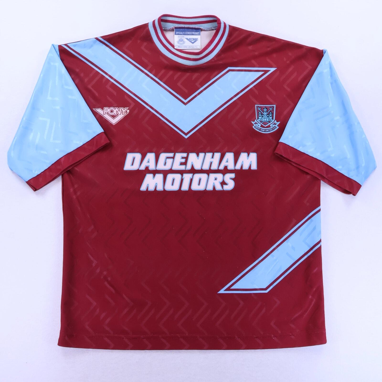 West Ham United 1993/95 Home Shirt - XL
