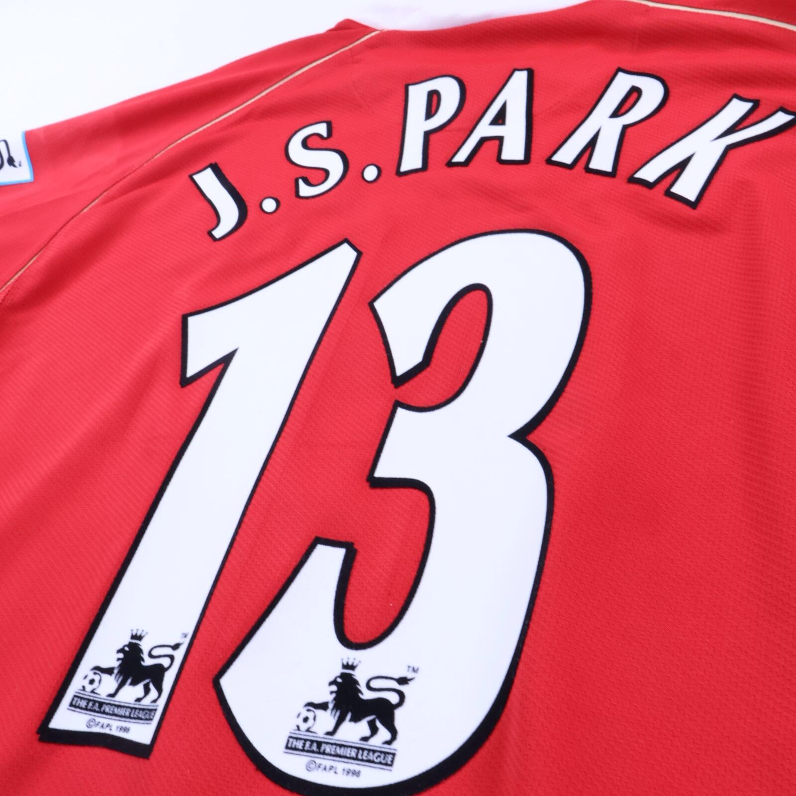 Manchester United J.S.Park #13 2006/07 Home Shirt - M