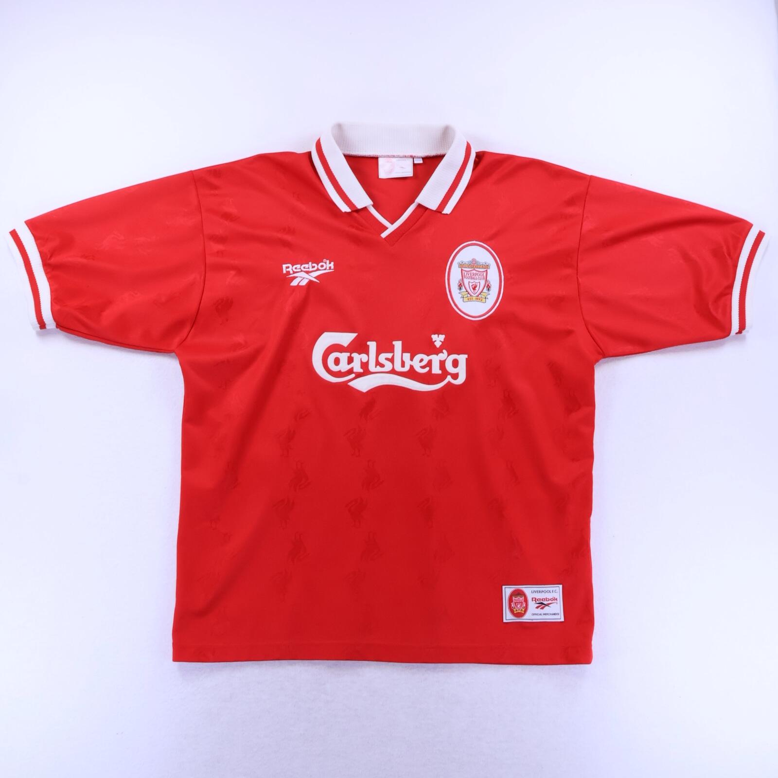 Liverpool F.C Barnes #10 1996/98 Home Shirt - XL
