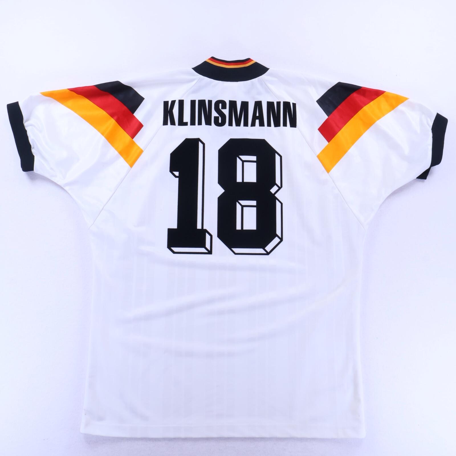 Germany Klinsmann #18 1992/94 Home Shirt - L