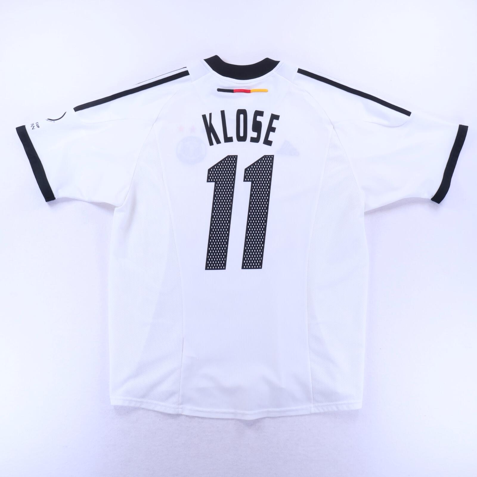 Germany Klose #11 2002/04 Home Shirt - L