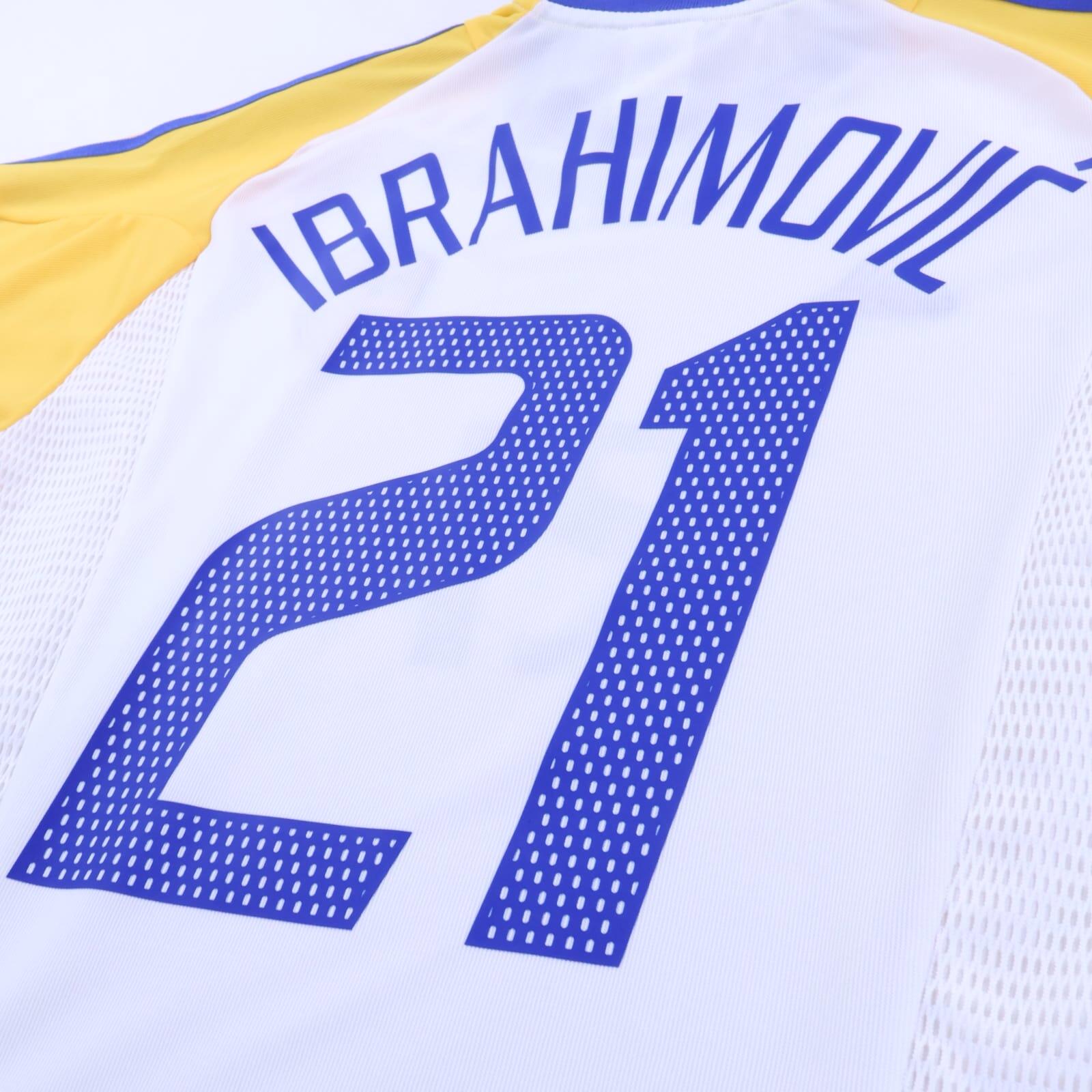 *MINT* Sweden Ibrahimović #21 2002/04 Away Shirt - M