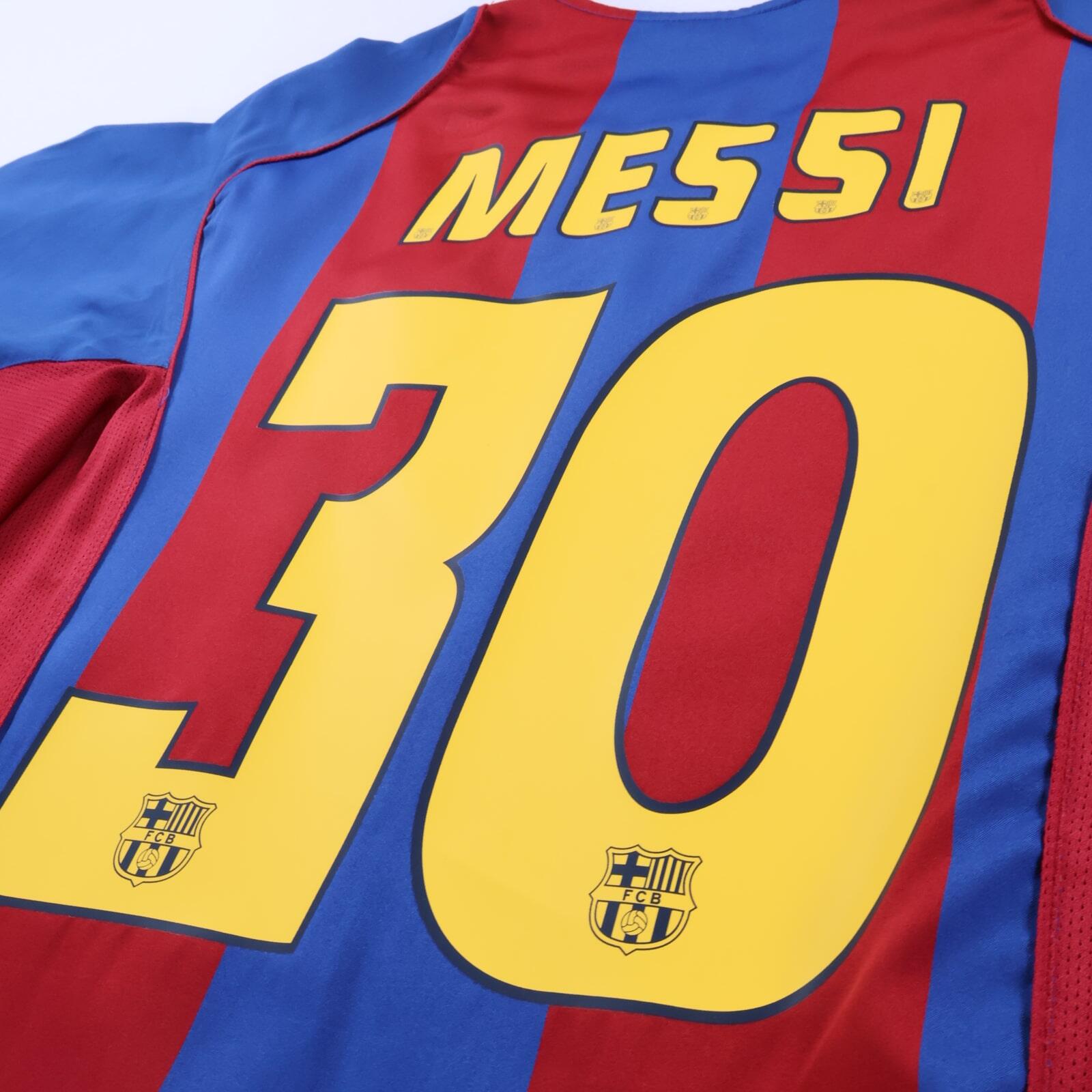 *MINT* Barcelona Messi #30 2003/04 Home Shirt - L