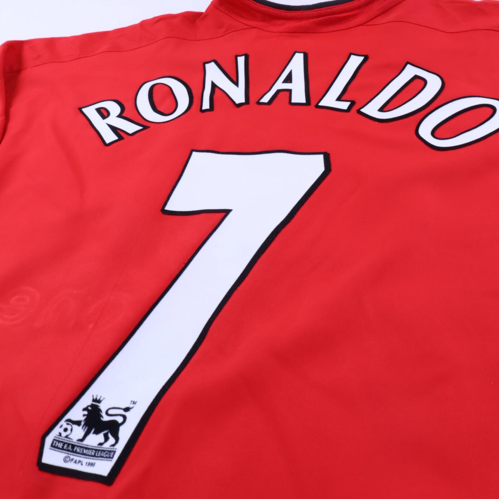 Manchester United Ronaldo #7 2002/04 Home Shirt - 2XL