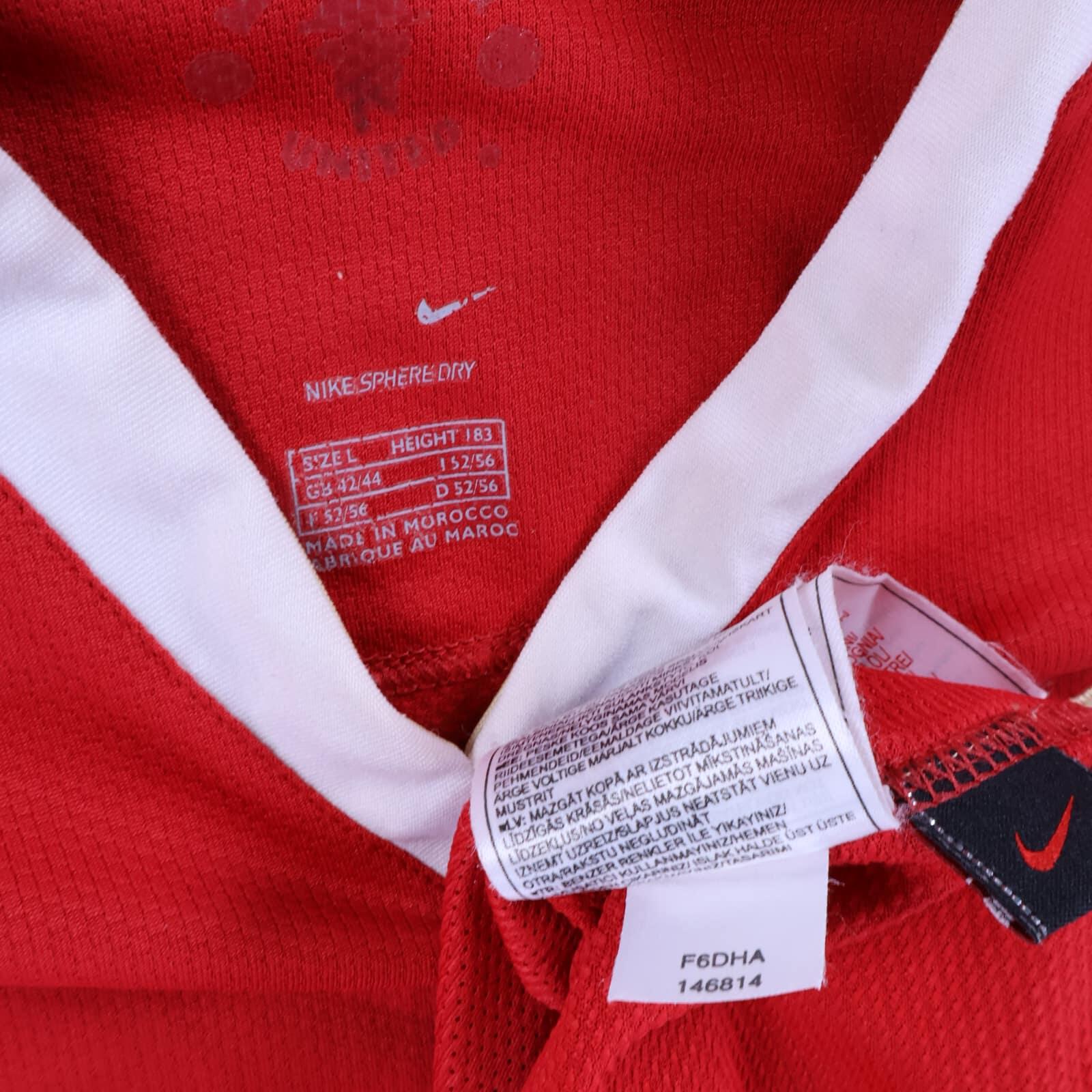 *MINT* Manchester United Ronaldo #7 2006/07 Home Shirt - L