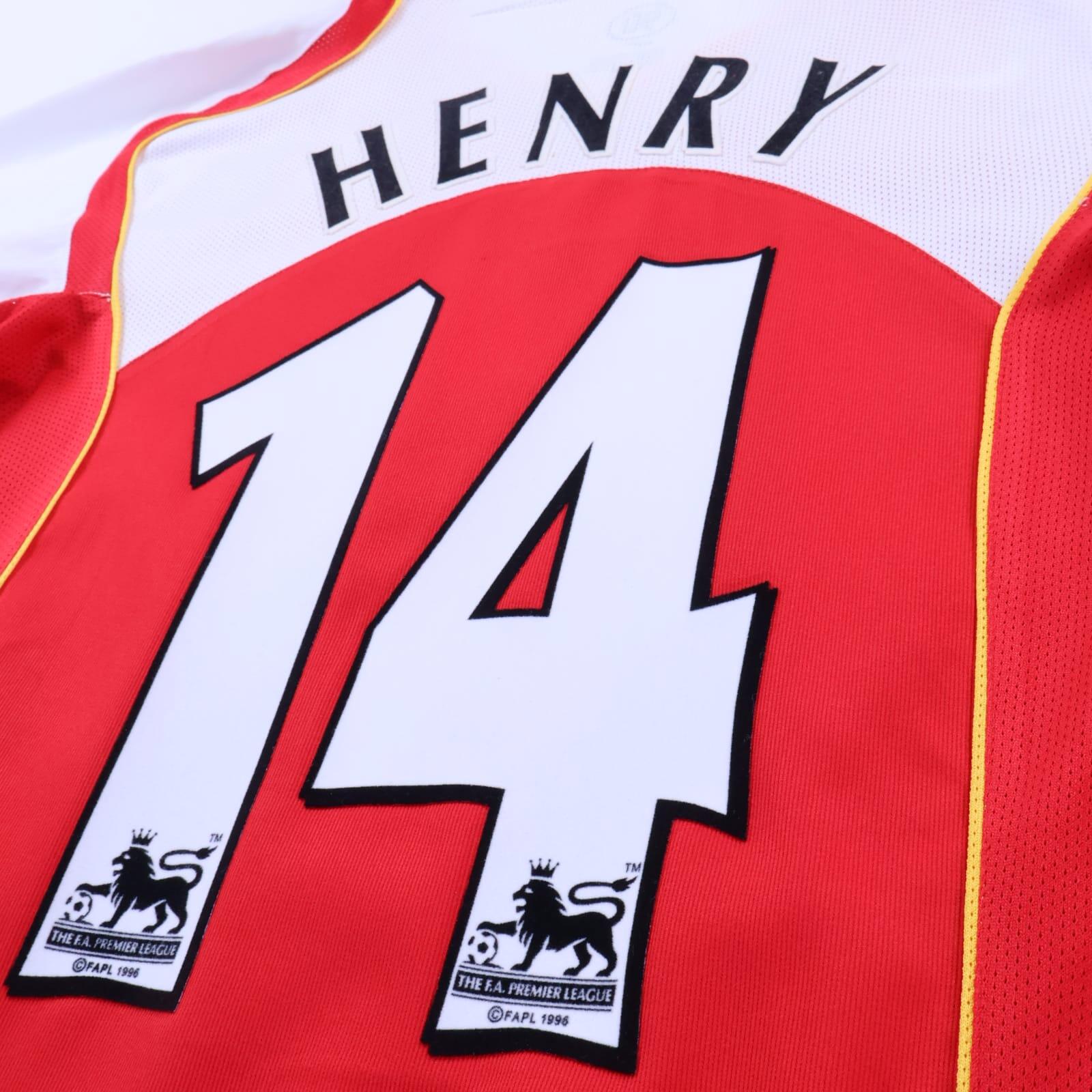 Arsenal Henry #14 2004/05 Home Shirt - S