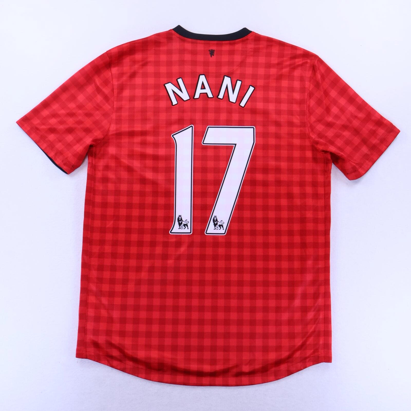 Manchester United Nani #17 2012/13 Home Shirt - L