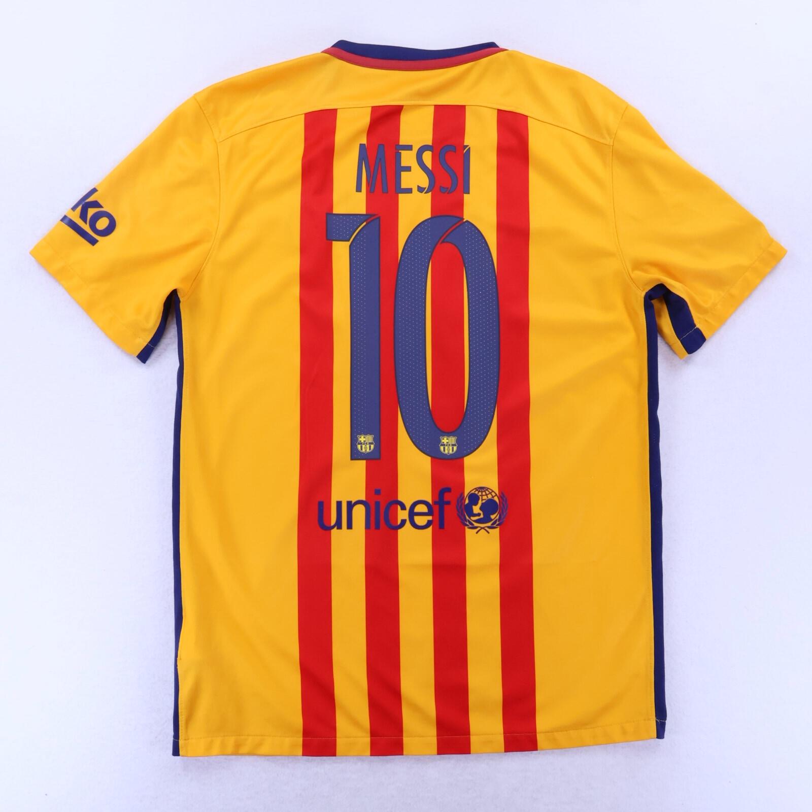 Barcelona Messi #10 2015/16 Away Shirt - M